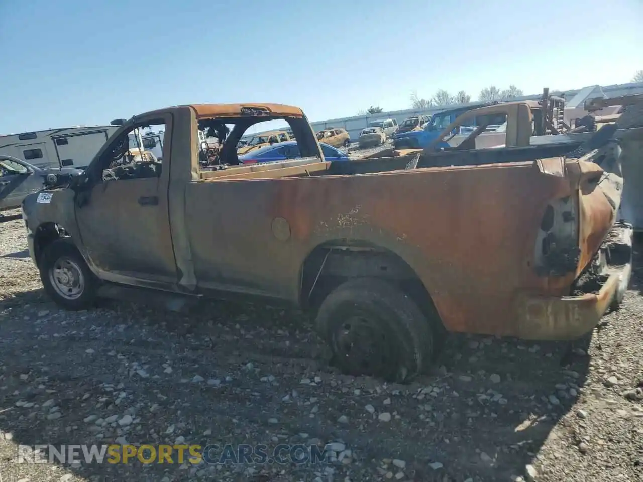 2 Photograph of a damaged car 3C6MR4AJ0RG225914 RAM 2500 2024