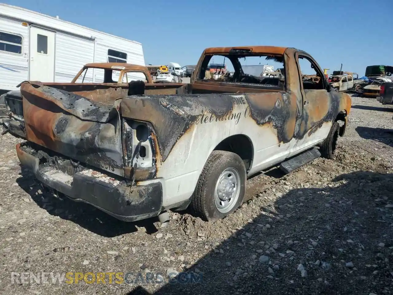 3 Photograph of a damaged car 3C6MR4AJ0RG225914 RAM 2500 2024