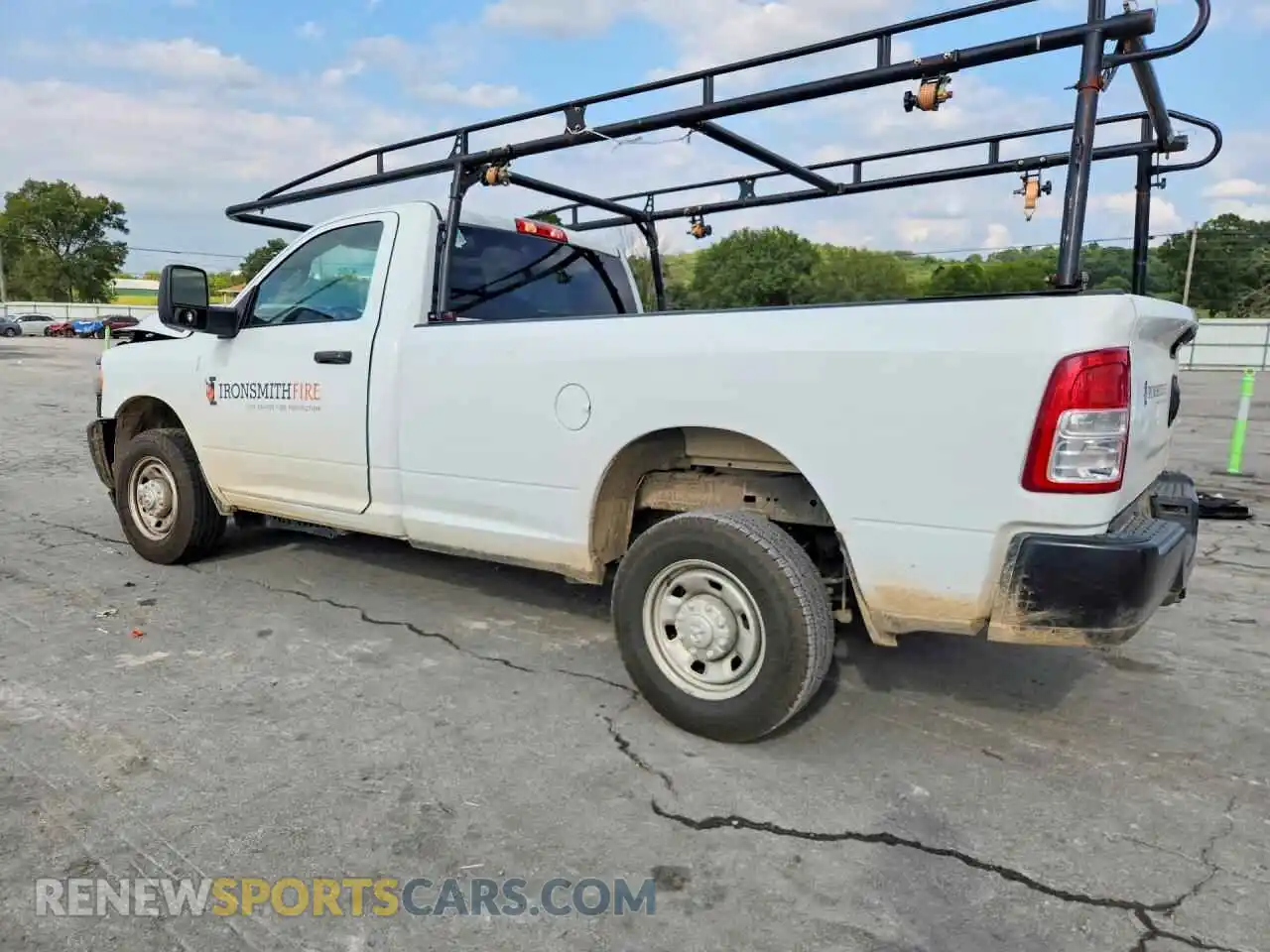 2 Photograph of a damaged car 3C6MR4AJ6RG192188 RAM 2500 2024
