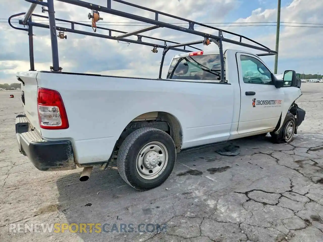 3 Photograph of a damaged car 3C6MR4AJ6RG192188 RAM 2500 2024