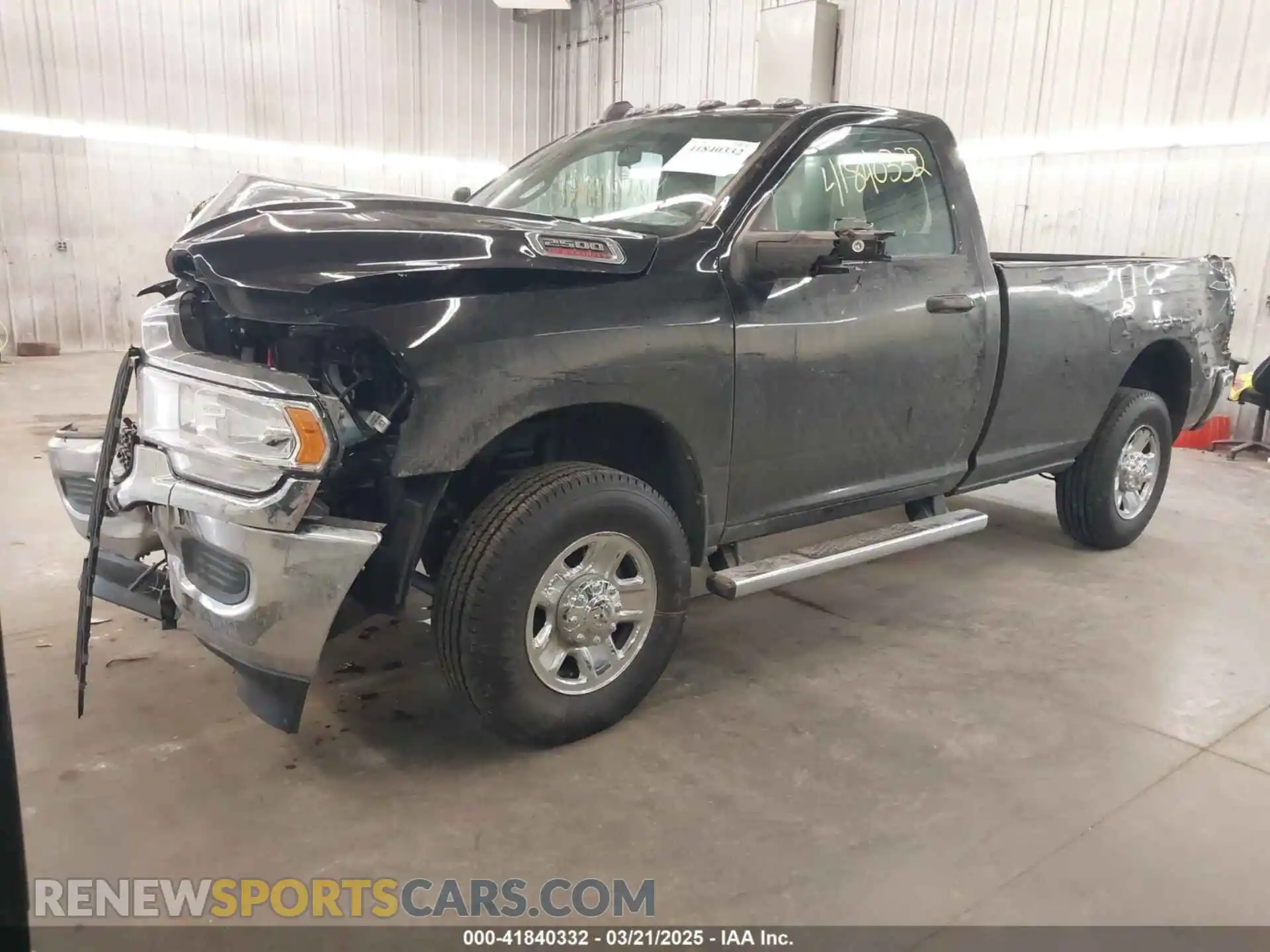 2 Photograph of a damaged car 3C6MR5AJ8RG298602 RAM 2500 2024