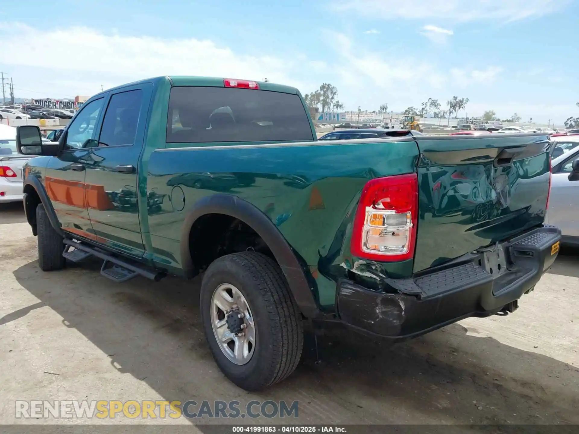 3 Photograph of a damaged car 3C6TR5CJ7RG178668 RAM 2500 2024