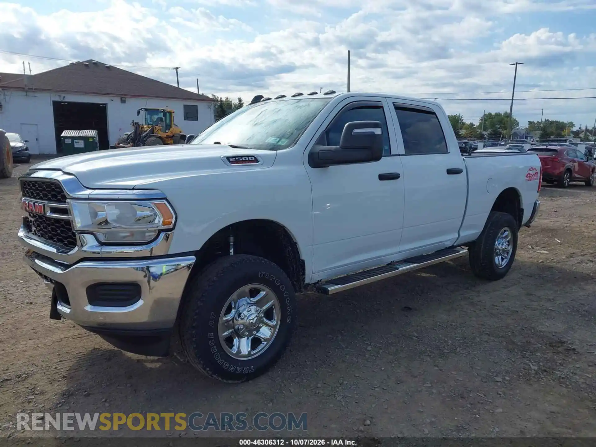 2 Photograph of a damaged car 3C6UR5CJXRG119473 RAM 2500 2024