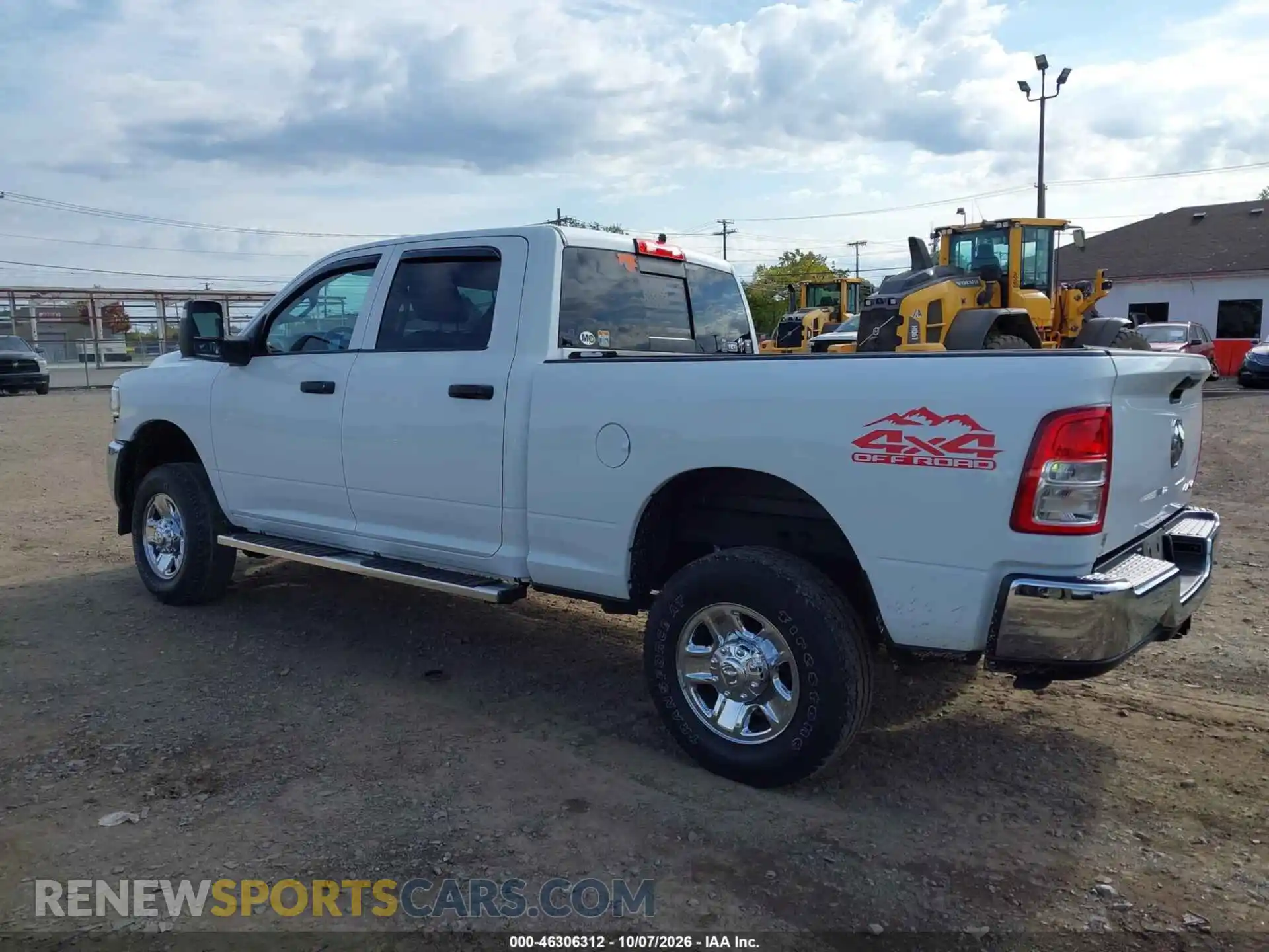 3 Photograph of a damaged car 3C6UR5CJXRG119473 RAM 2500 2024