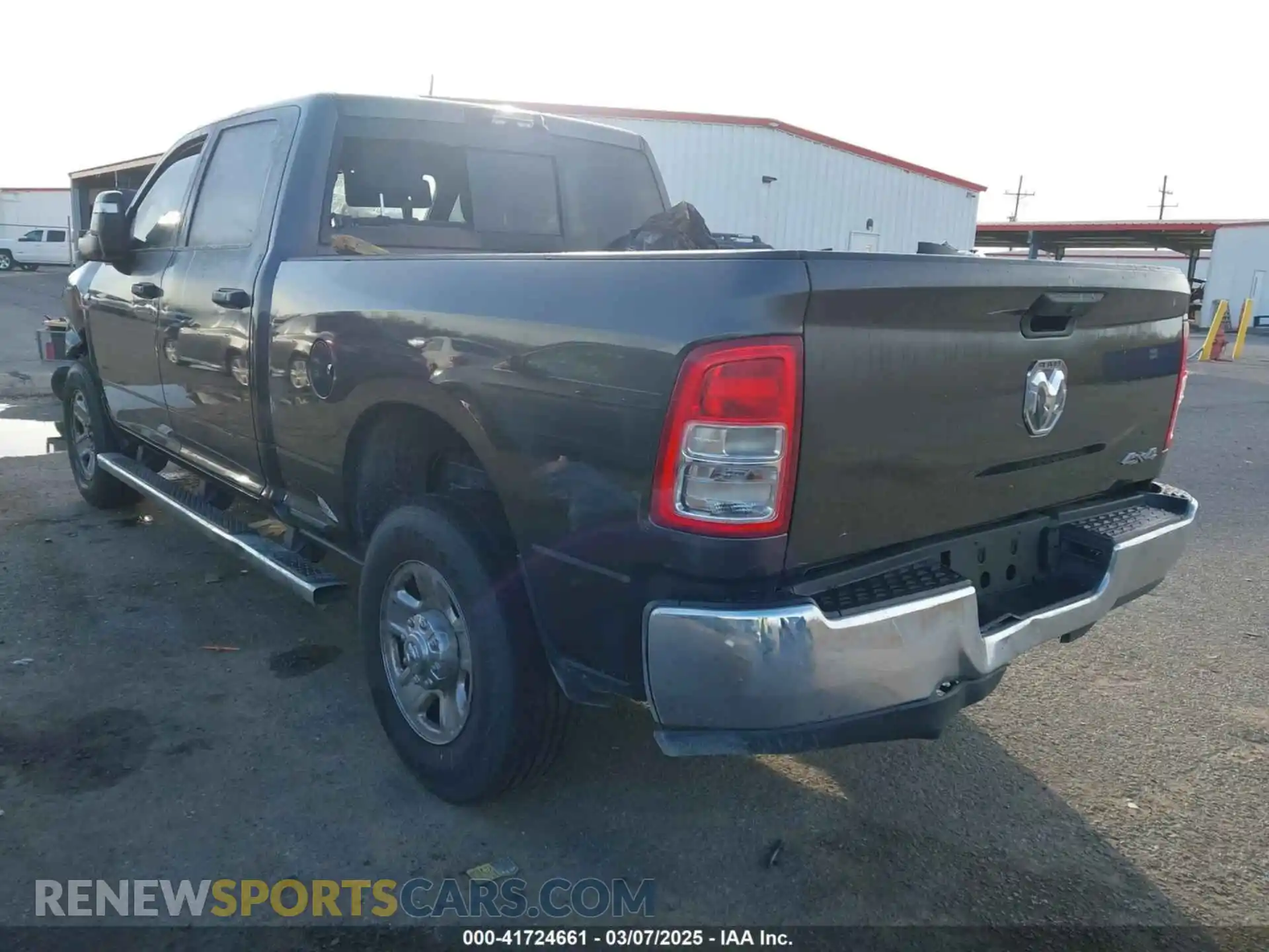 3 Photograph of a damaged car 3C6UR5CL9RG245485 RAM 2500 2024