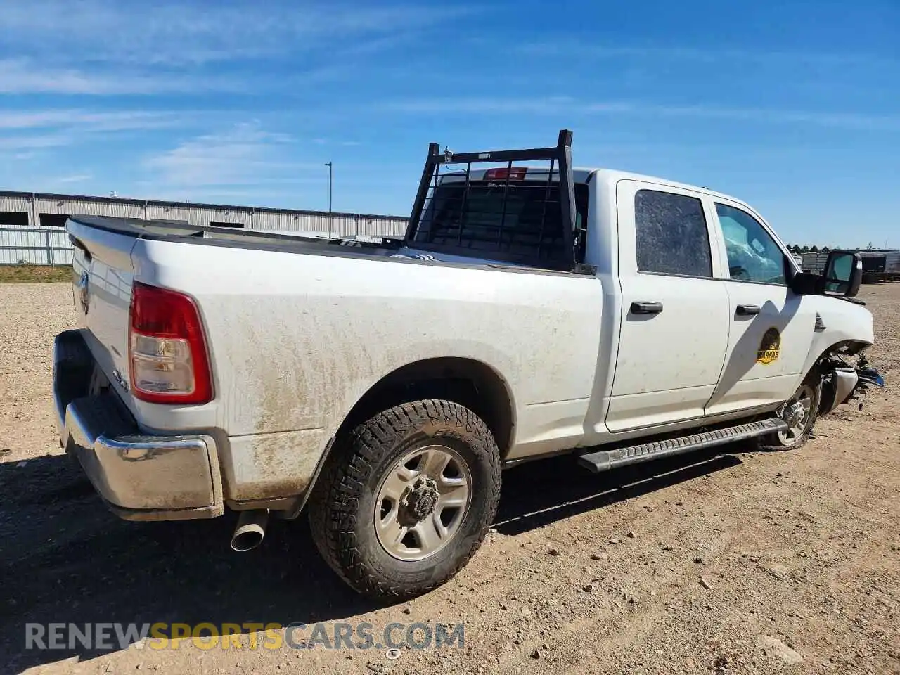 3 Photograph of a damaged car 3C6UR5CLXRG413828 RAM 2500 2024