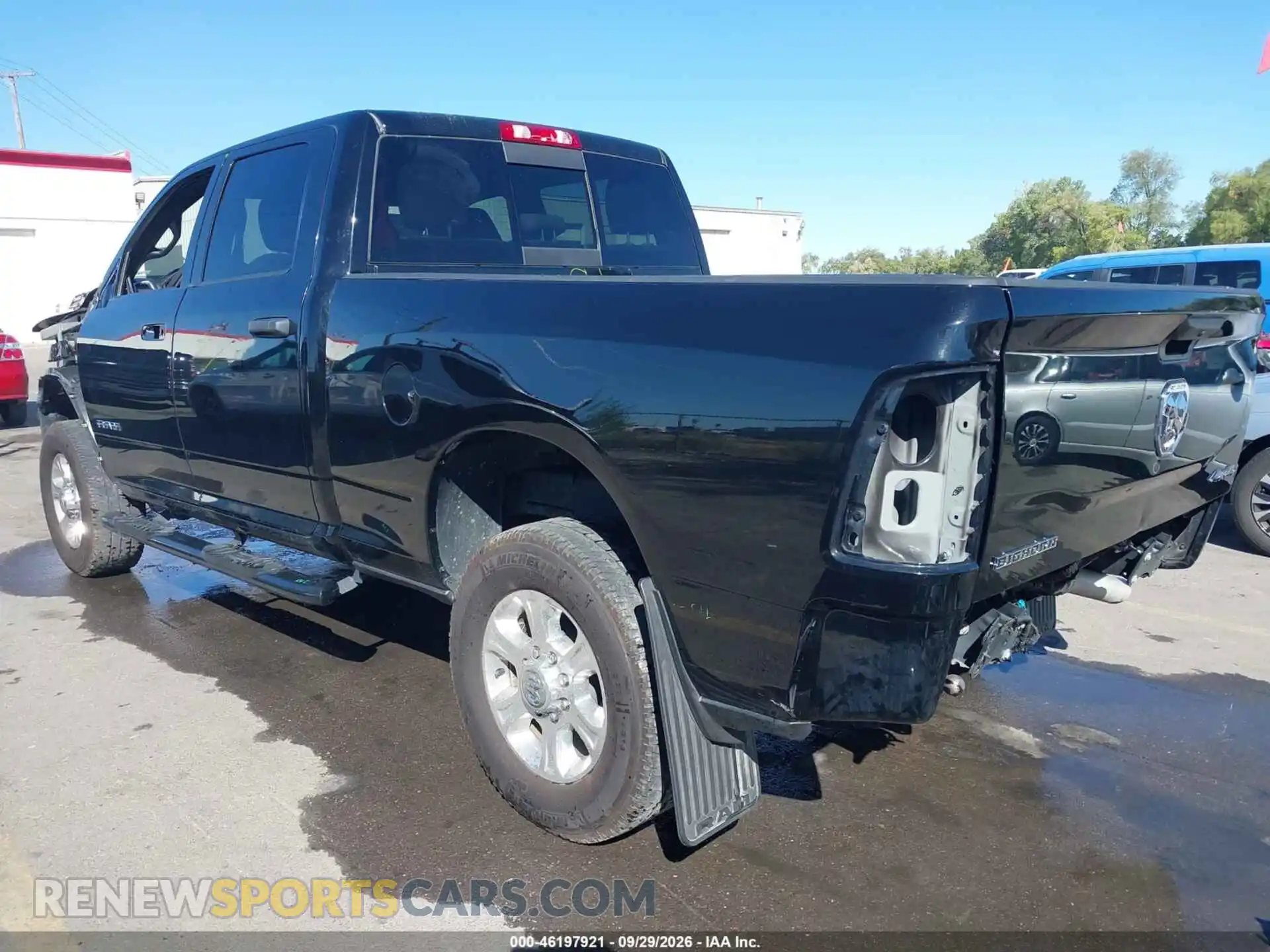 3 Photograph of a damaged car 3C6UR5DJ1RG296721 RAM 2500 2024