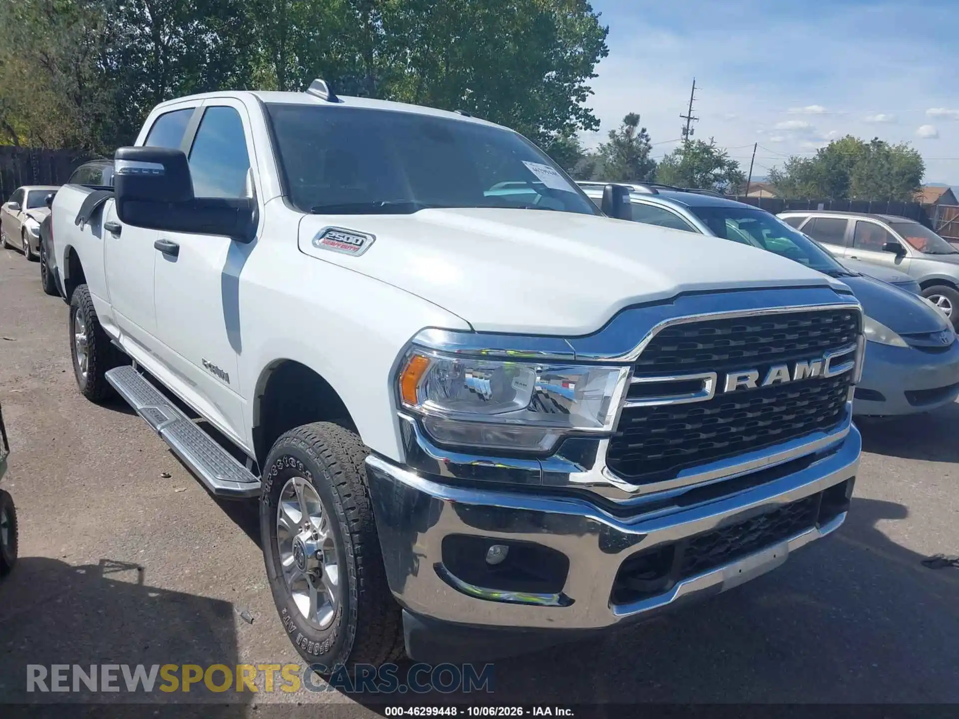1 Photograph of a damaged car 3C6UR5DJ1RG366556 RAM 2500 2024