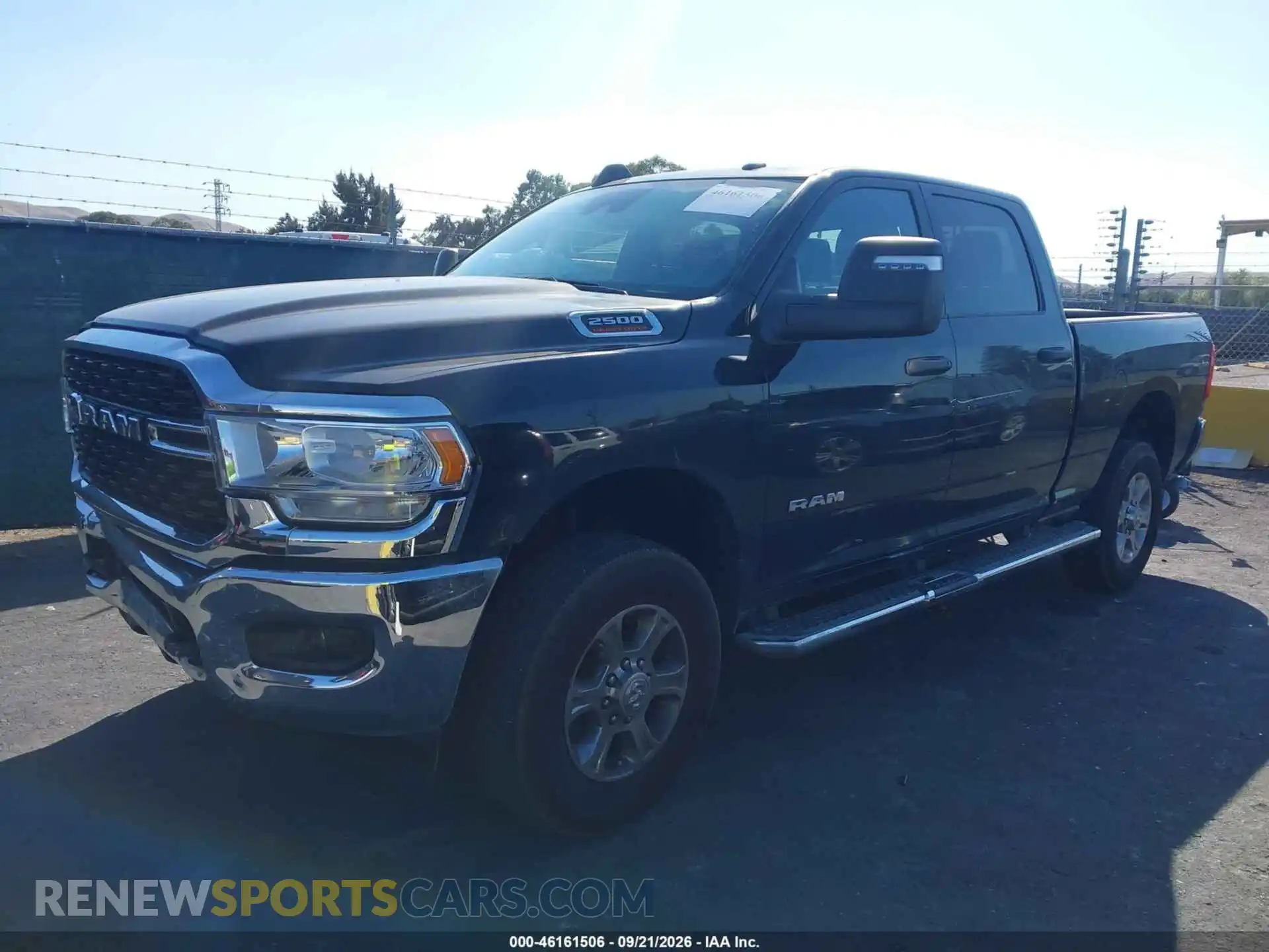 2 Photograph of a damaged car 3C6UR5DJ1RG397693 RAM 2500 2024