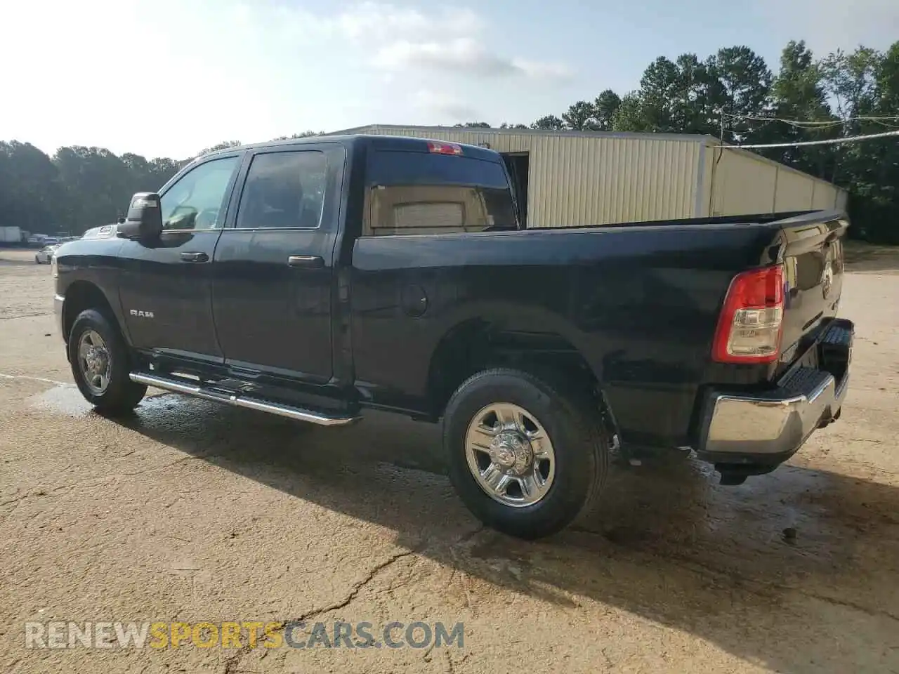2 Photograph of a damaged car 3C6UR5DJ2RG348373 RAM 2500 2024