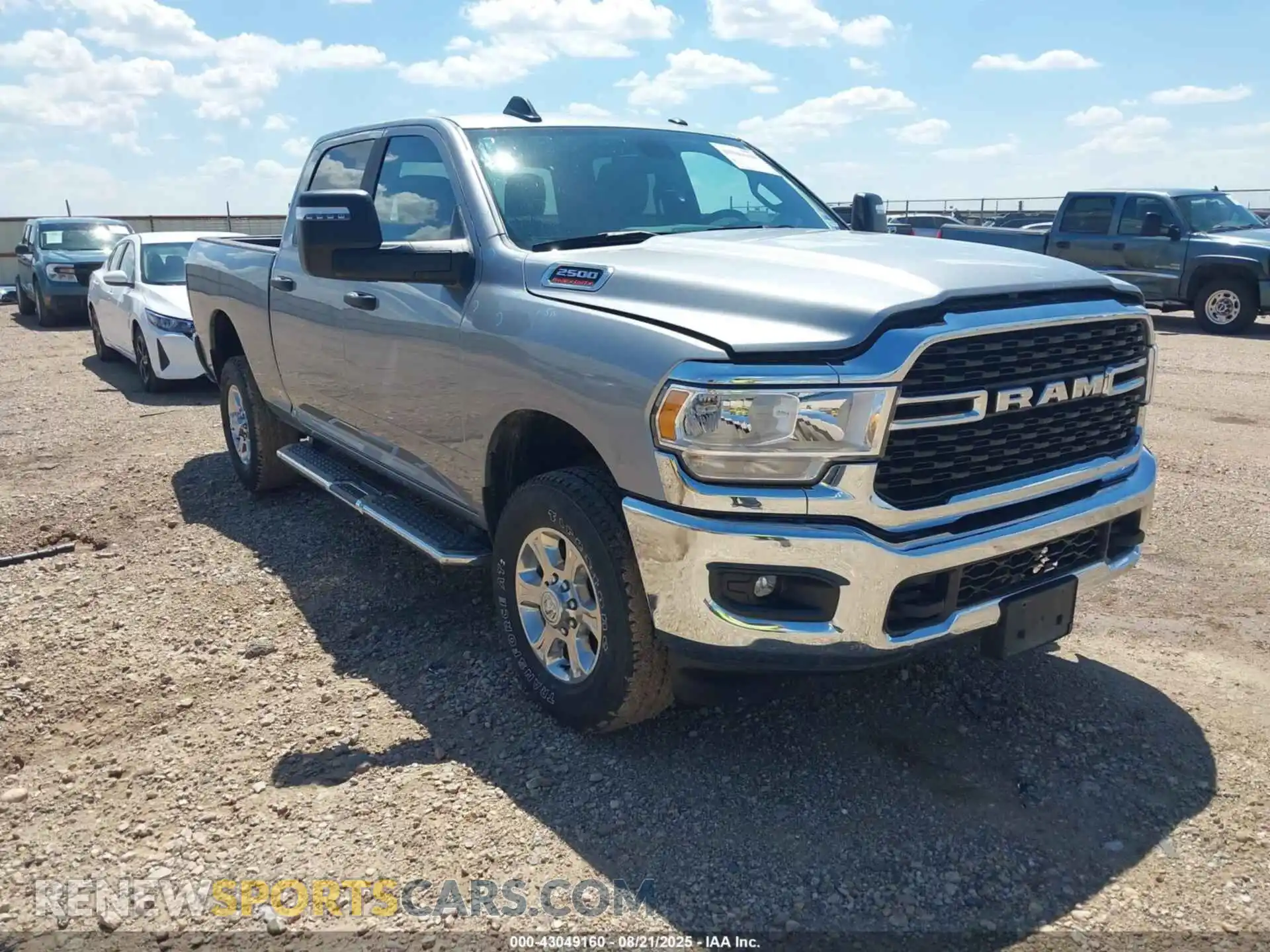 1 Photograph of a damaged car 3C6UR5DJ2RG366548 RAM 2500 2024