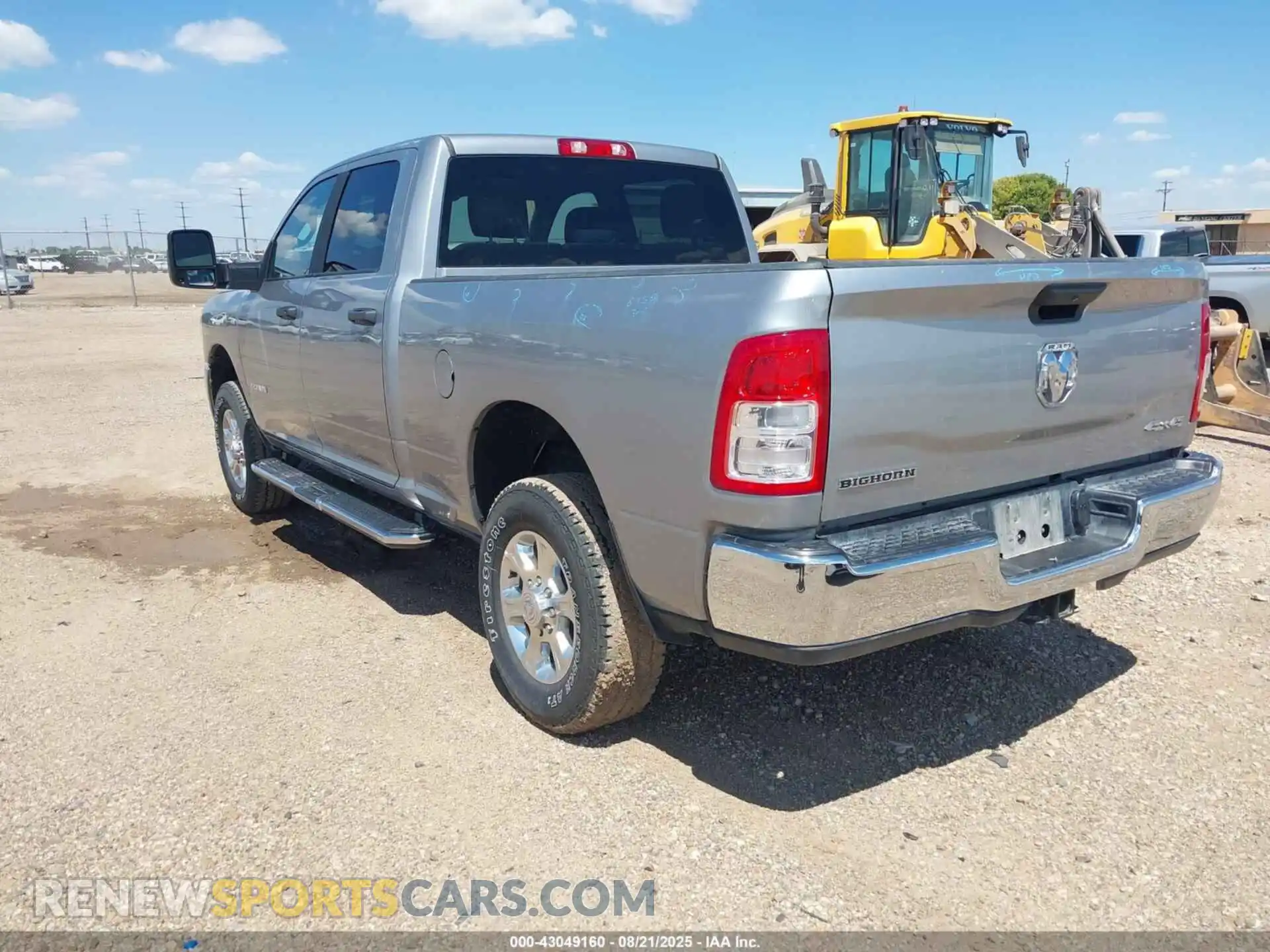 3 Photograph of a damaged car 3C6UR5DJ2RG366548 RAM 2500 2024