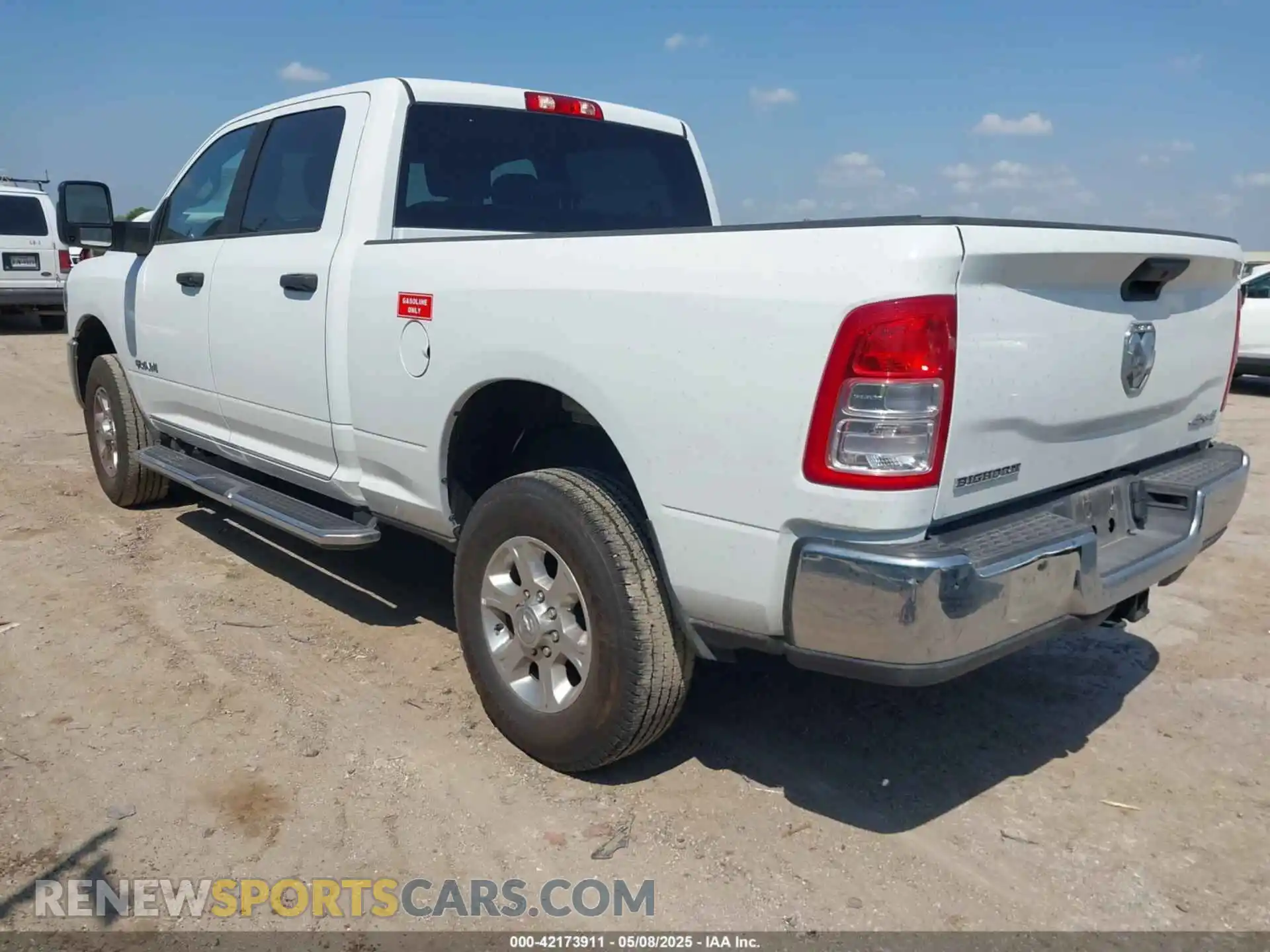 3 Photograph of a damaged car 3C6UR5DJ3RG354859 RAM 2500 2024