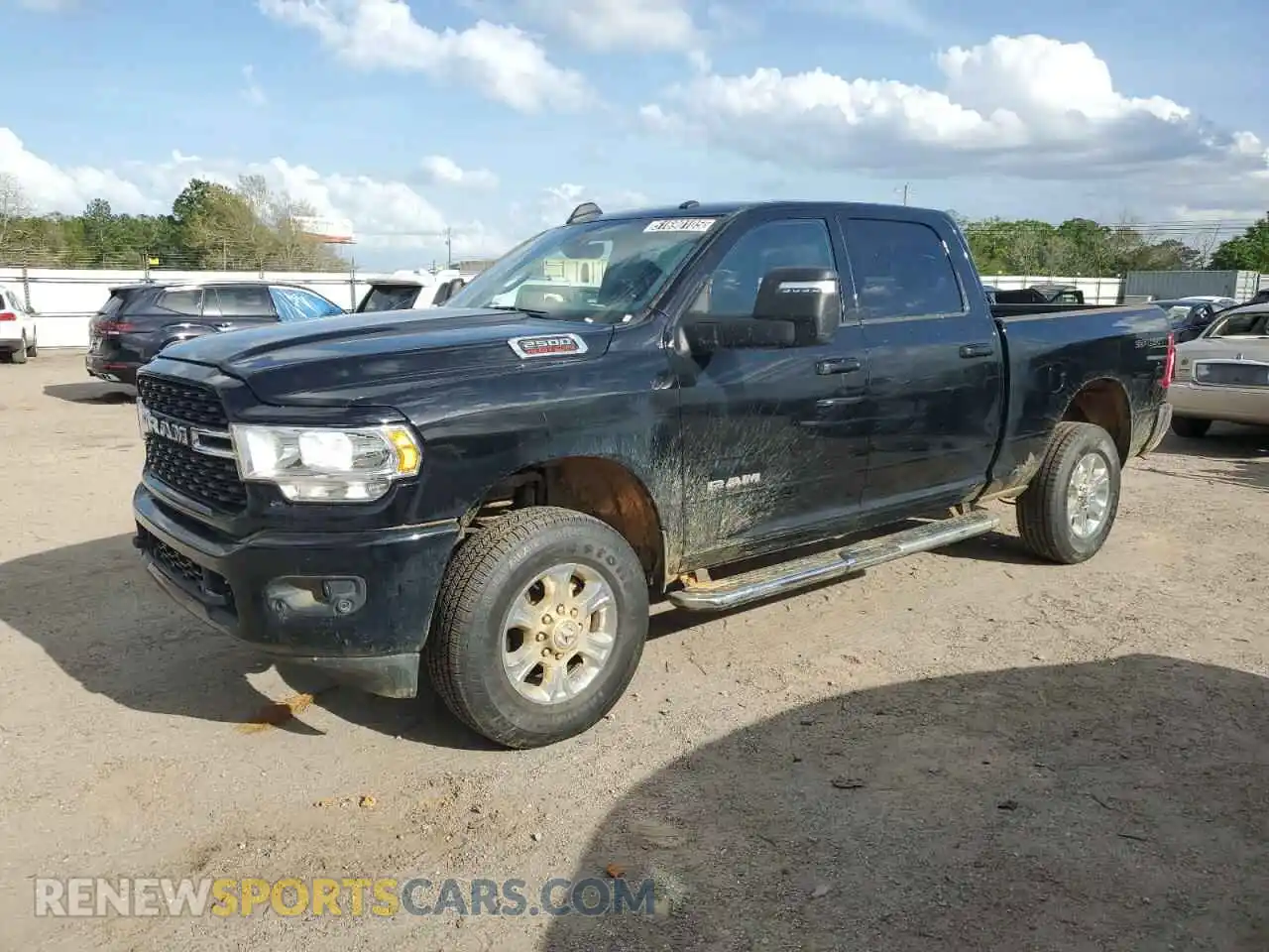 1 Photograph of a damaged car 3C6UR5DJ3RG372682 RAM 2500 2024