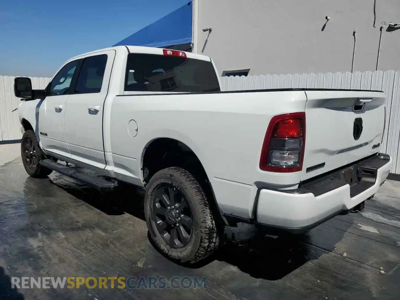 2 Photograph of a damaged car 3C6UR5DJ3RG380541 RAM 2500 2024