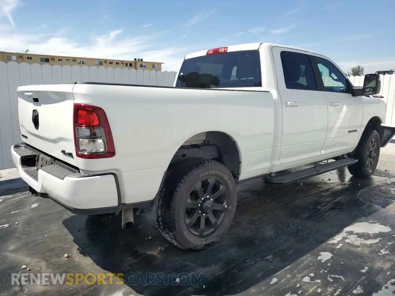 3 Photograph of a damaged car 3C6UR5DJ3RG380541 RAM 2500 2024