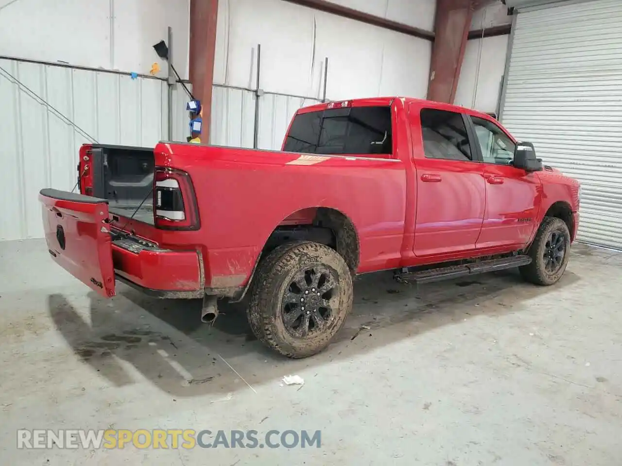 3 Photograph of a damaged car 3C6UR5DJ3RG382760 RAM 2500 2024