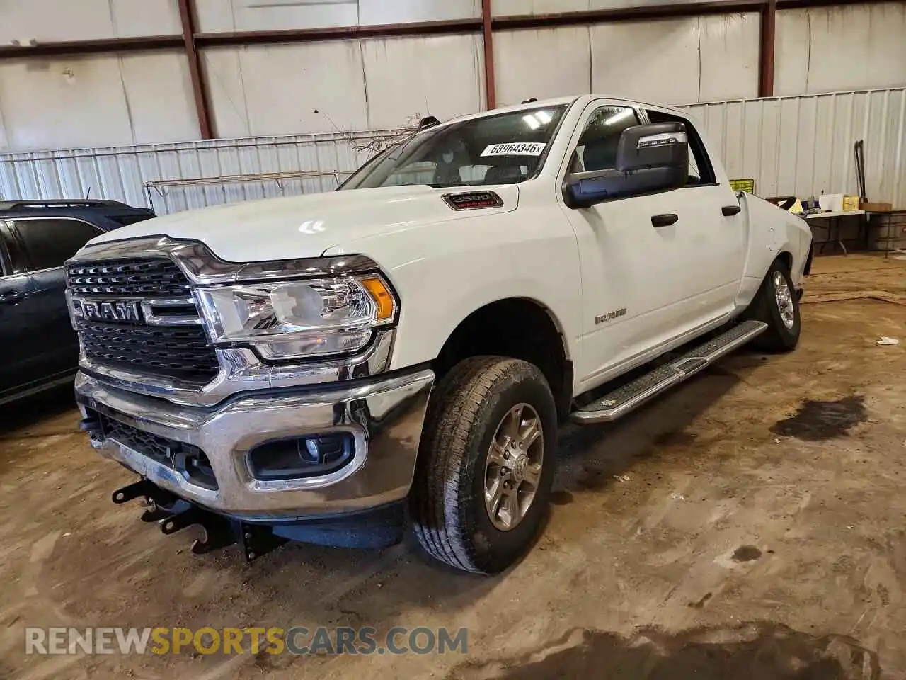 1 Photograph of a damaged car 3C6UR5DJ5RG322835 RAM 2500 2024