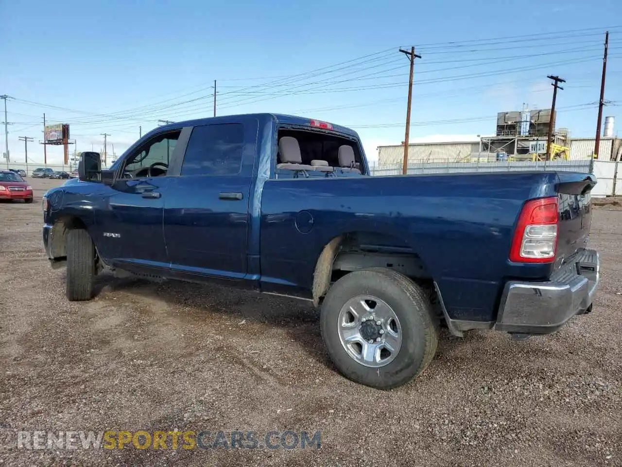 2 Photograph of a damaged car 3C6UR5DJ5RG342678 RAM 2500 2024