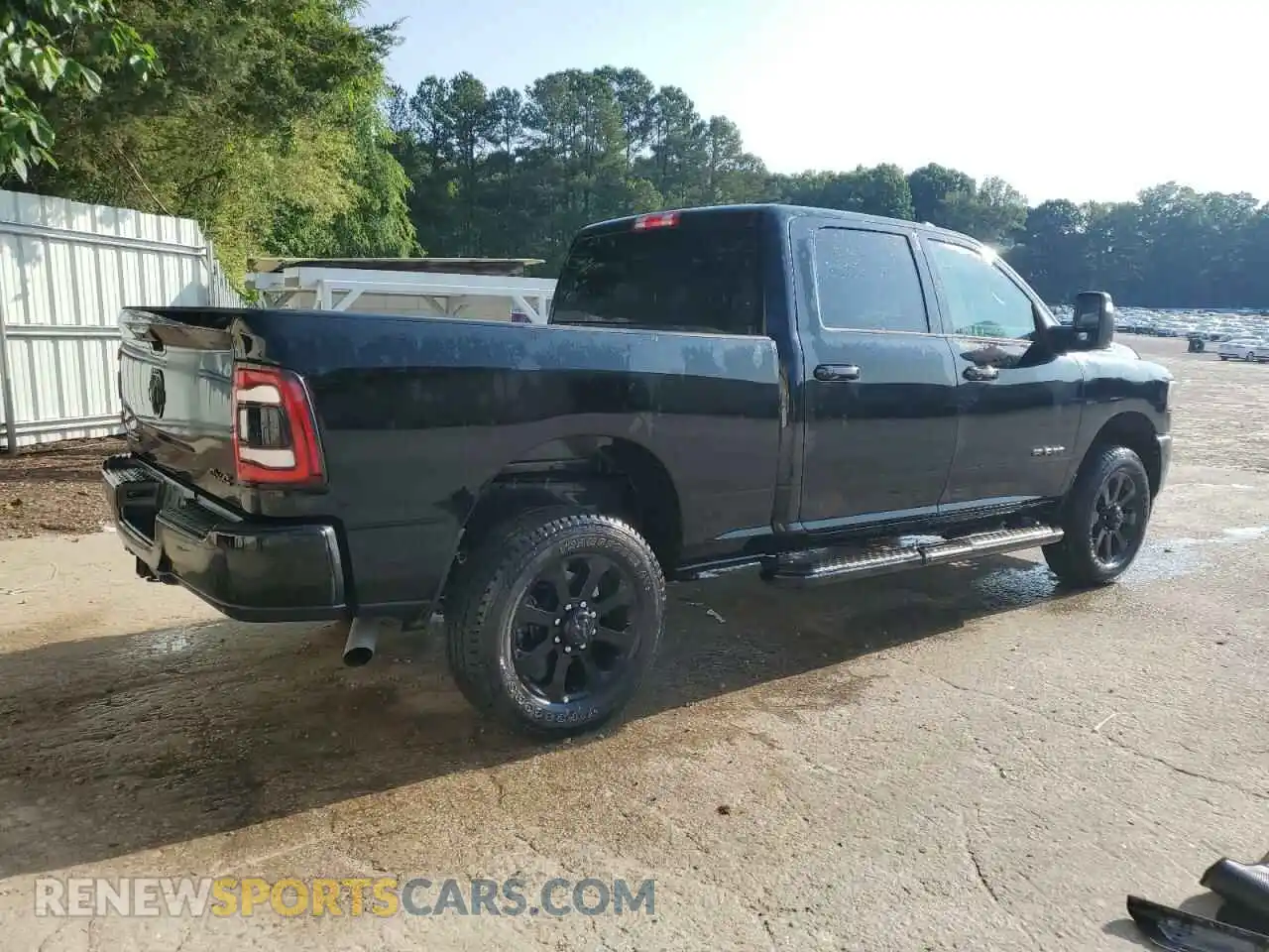 3 Photograph of a damaged car 3C6UR5DJ5RG397132 RAM 2500 2024