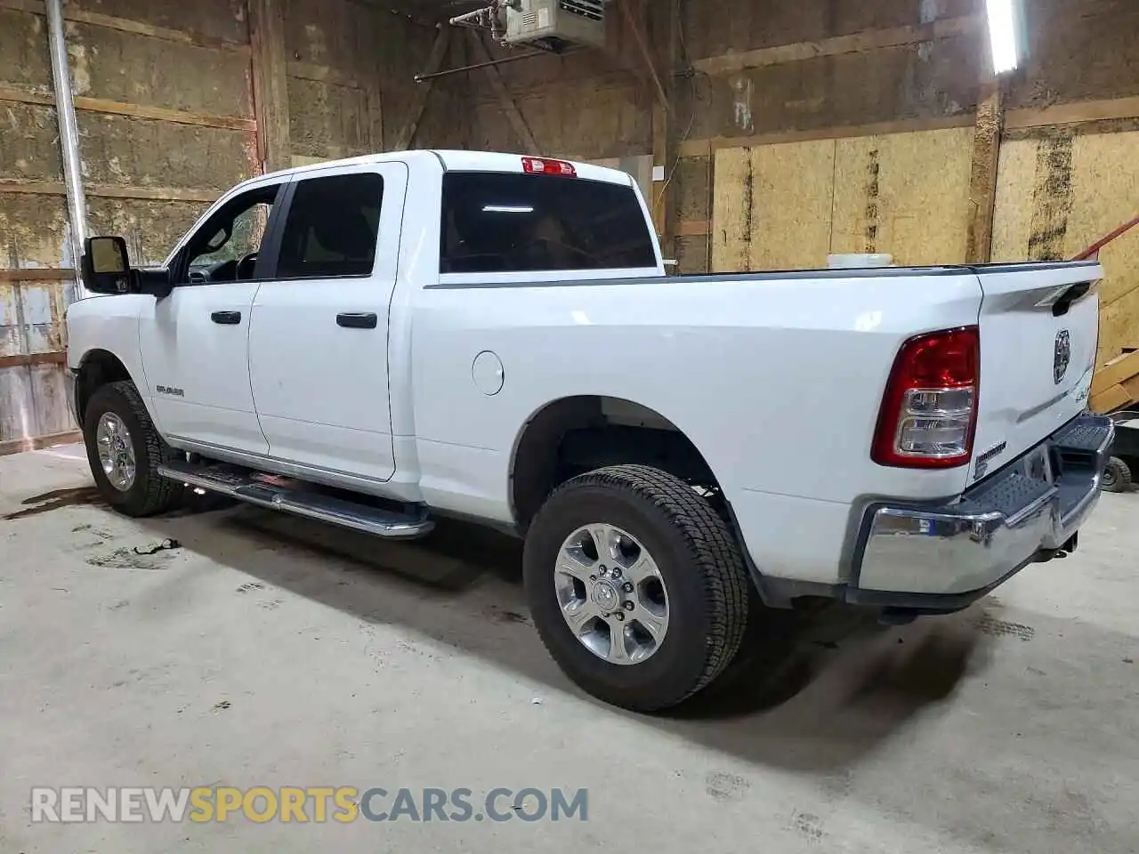 2 Photograph of a damaged car 3C6UR5DJ6RG386589 RAM 2500 2024