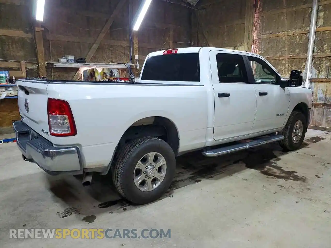 3 Photograph of a damaged car 3C6UR5DJ6RG386589 RAM 2500 2024