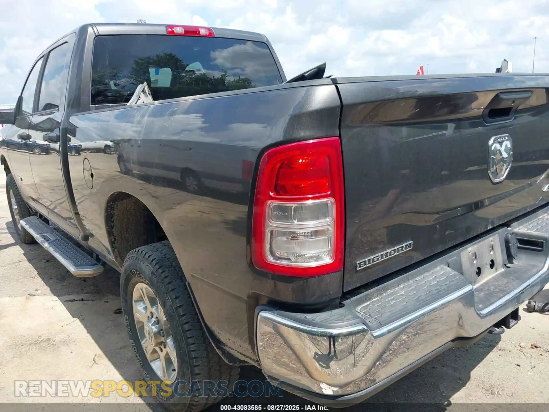 3 Photograph of a damaged car 3C6UR5DJXRG336424 RAM 2500 2024