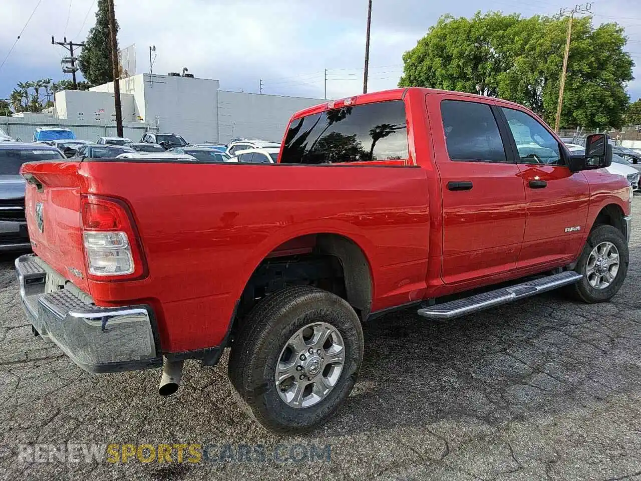 3 Photograph of a damaged car 3C6UR5DJXRG406584 RAM 2500 2024