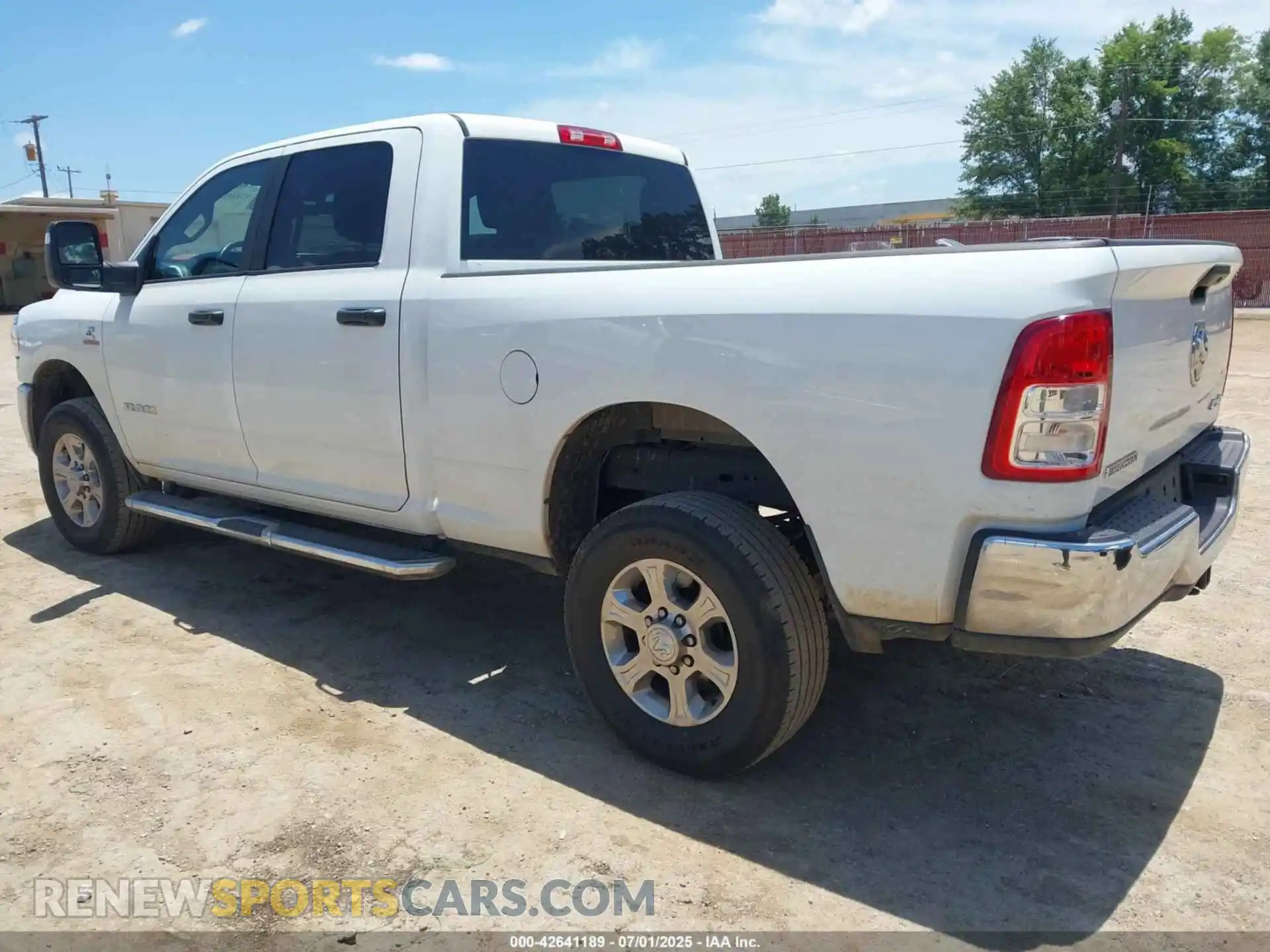 3 Photograph of a damaged car 3C6UR5DL0RG153762 RAM 2500 2024