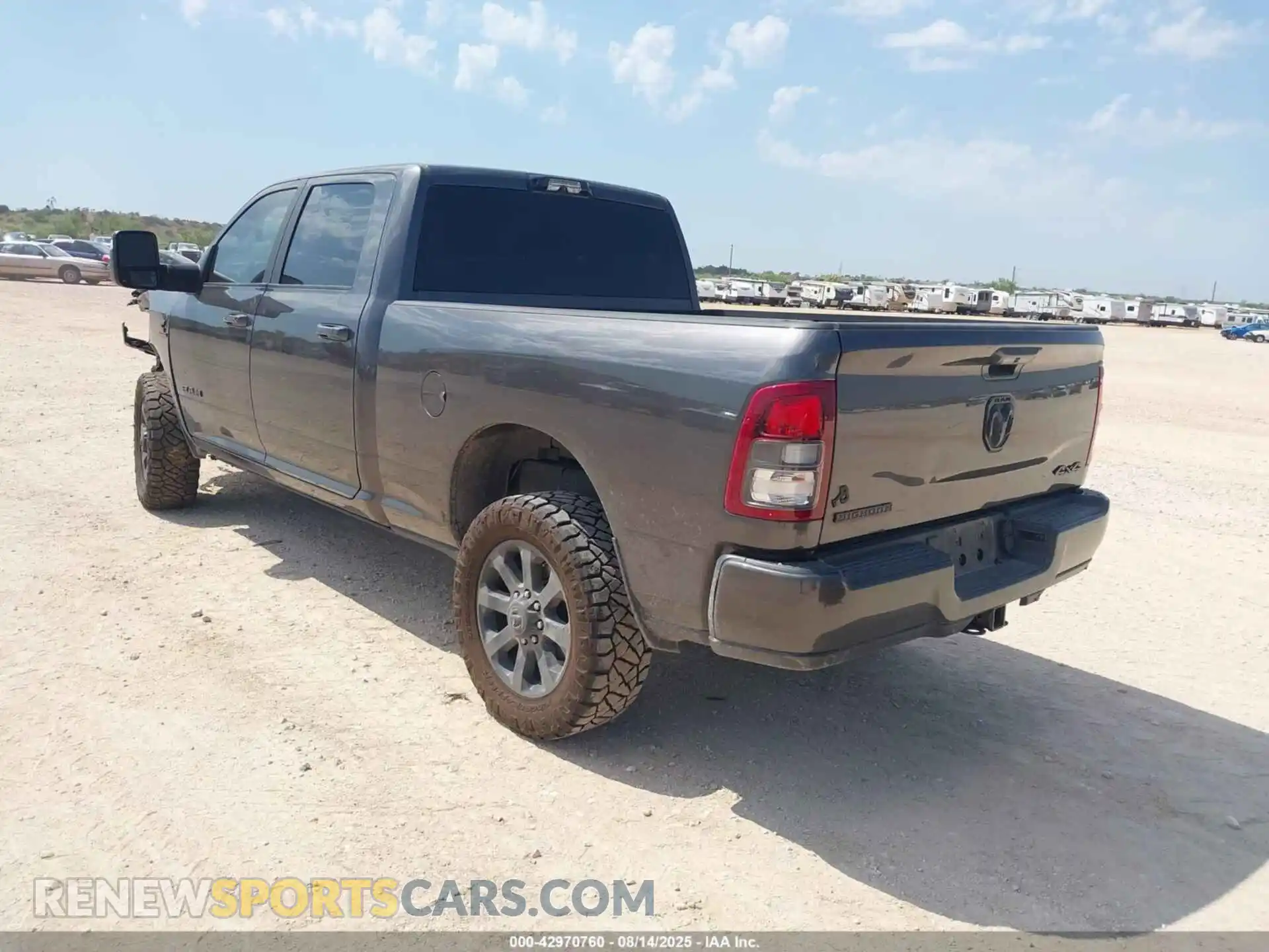 3 Photograph of a damaged car 3C6UR5DL1RG259489 RAM 2500 2024