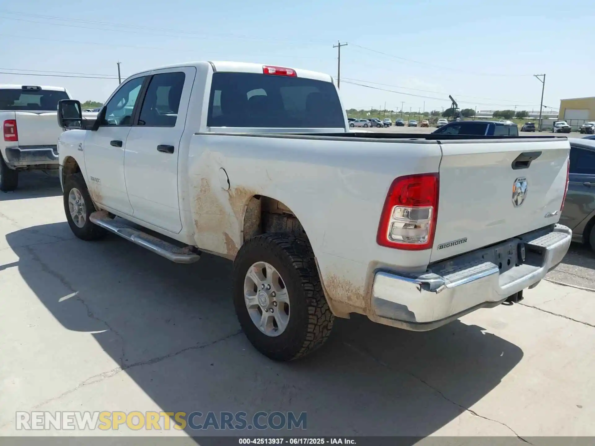 3 Photograph of a damaged car 3C6UR5DL2RG339979 RAM 2500 2024