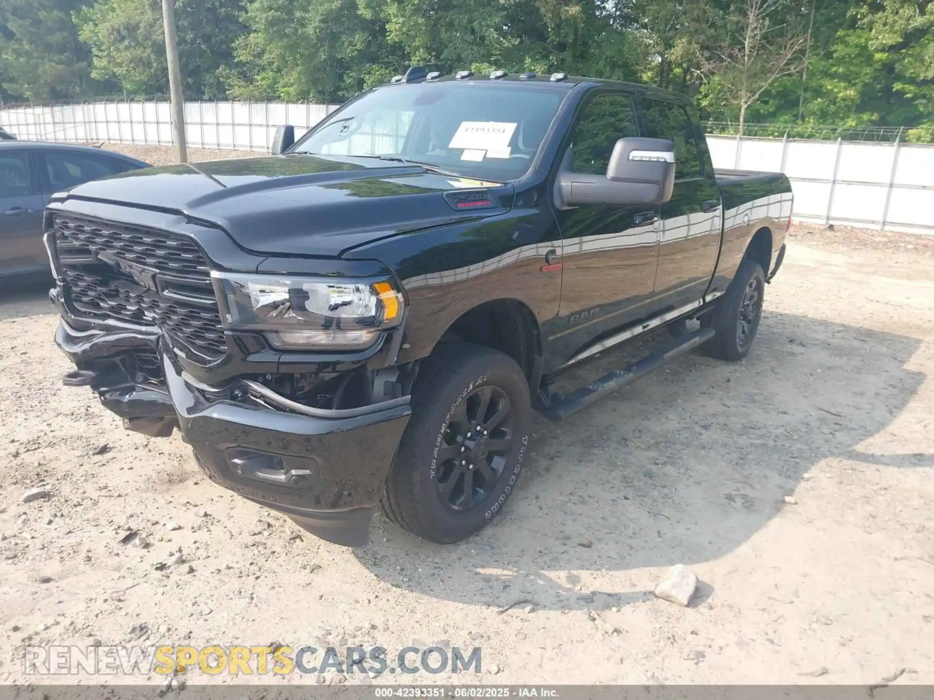 2 Photograph of a damaged car 3C6UR5DL3RG269750 RAM 2500 2024