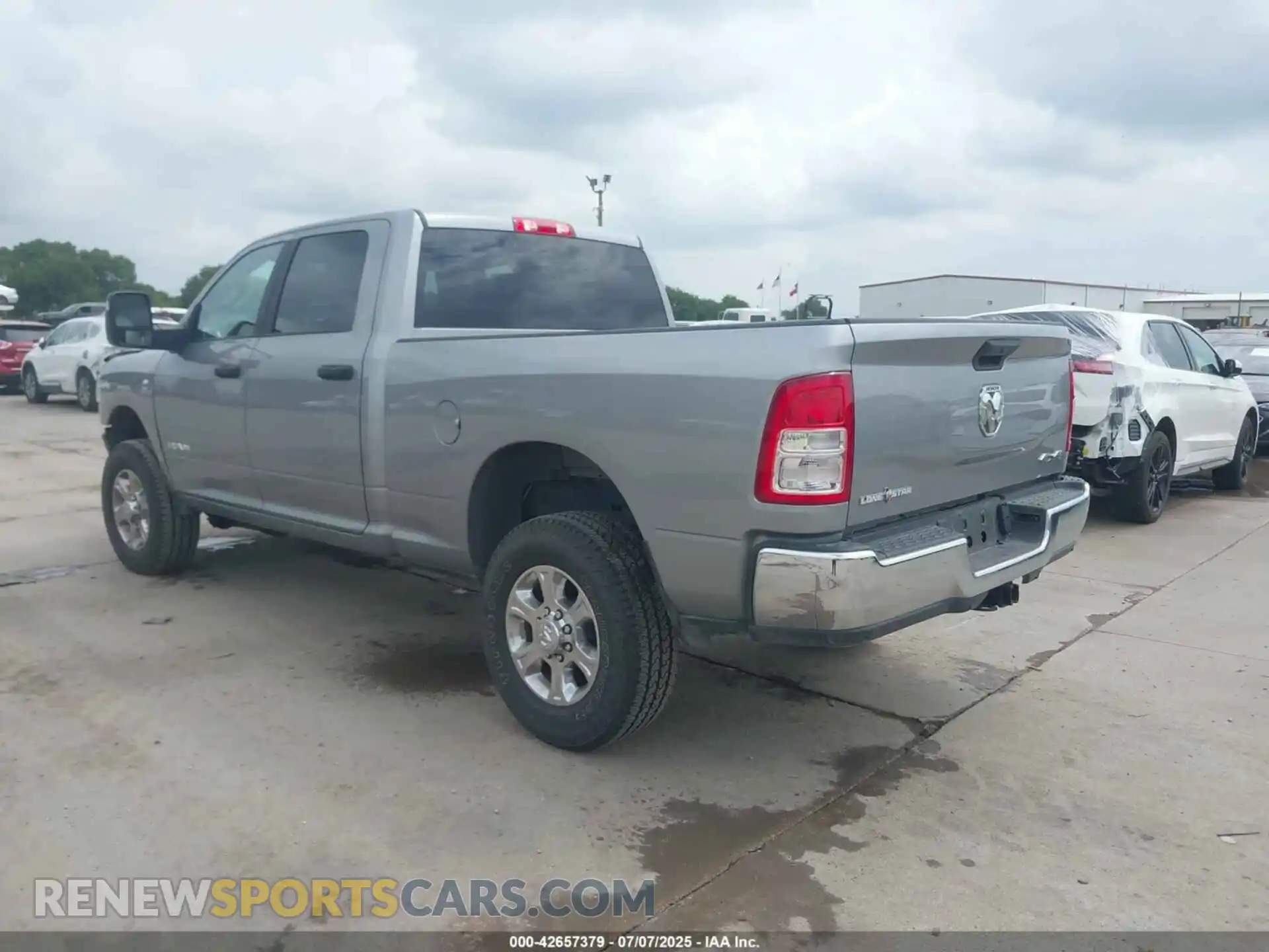 3 Photograph of a damaged car 3C6UR5DL3RG363000 RAM 2500 2024