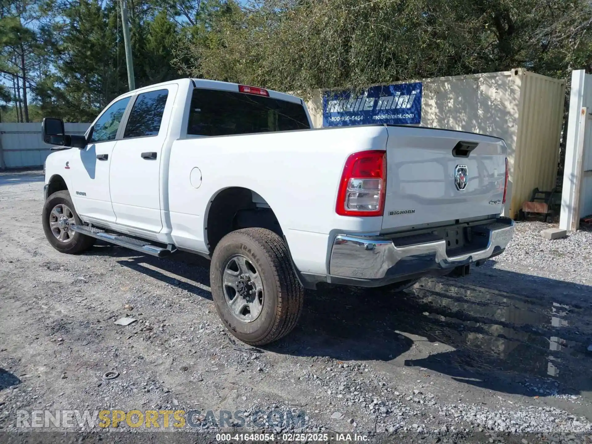3 Photograph of a damaged car 3C6UR5DL4RG154140 RAM 2500 2024