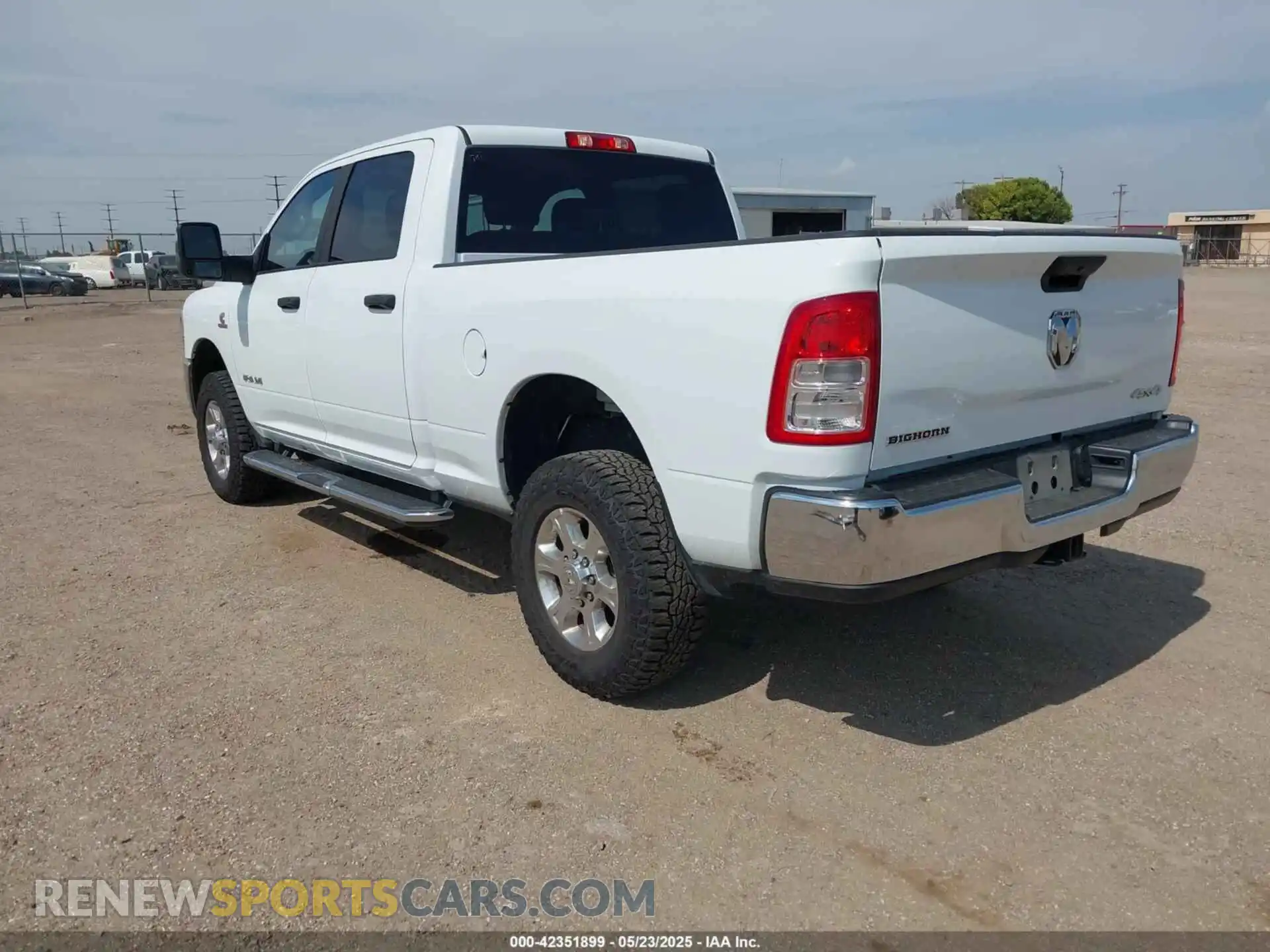 3 Photograph of a damaged car 3C6UR5DL4RG246011 RAM 2500 2024
