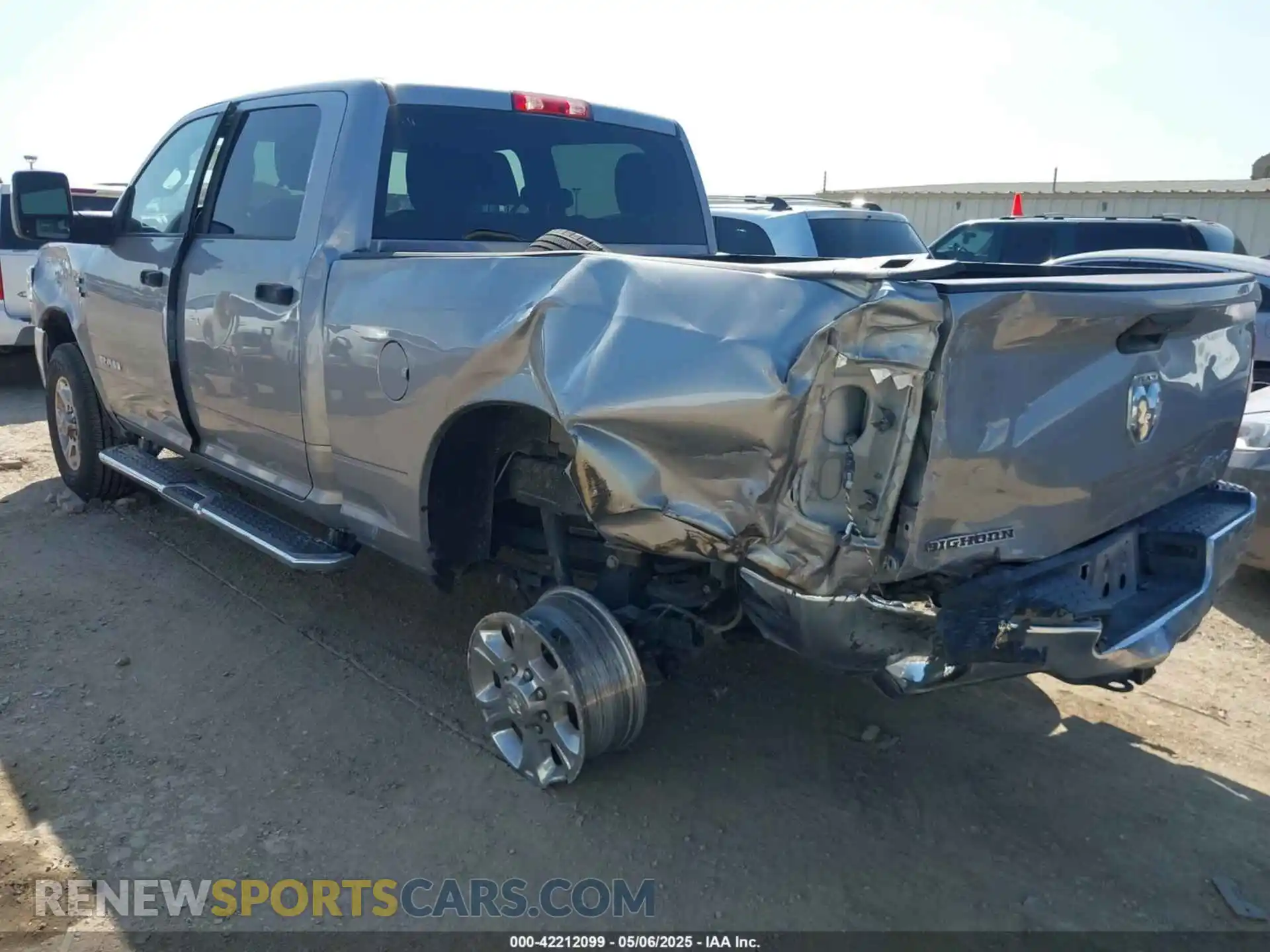 3 Photograph of a damaged car 3C6UR5DL4RG296228 RAM 2500 2024