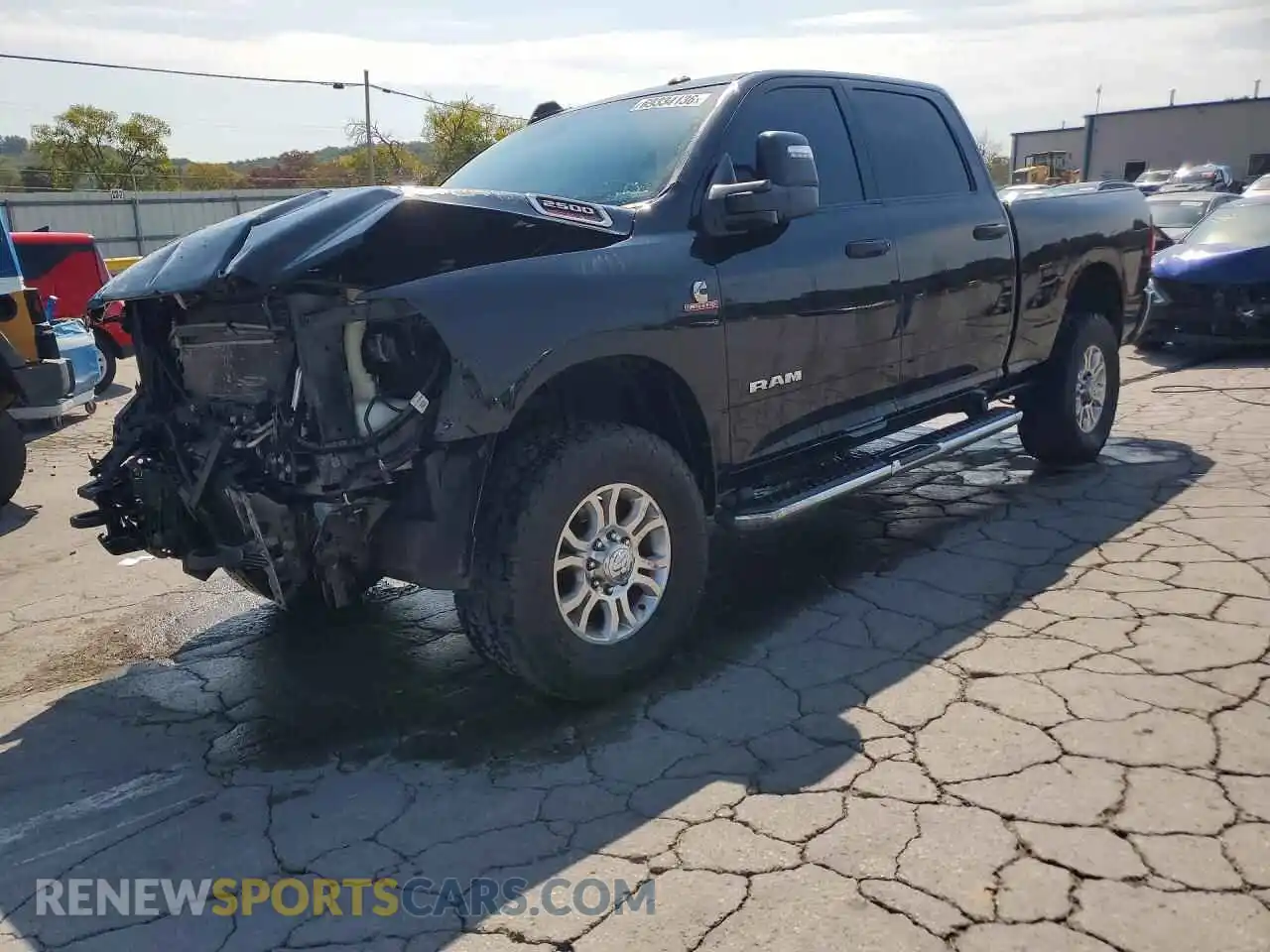 1 fotografías del automóvil dañado 3C6UR5DL4RG338557 RAM 2500 2024