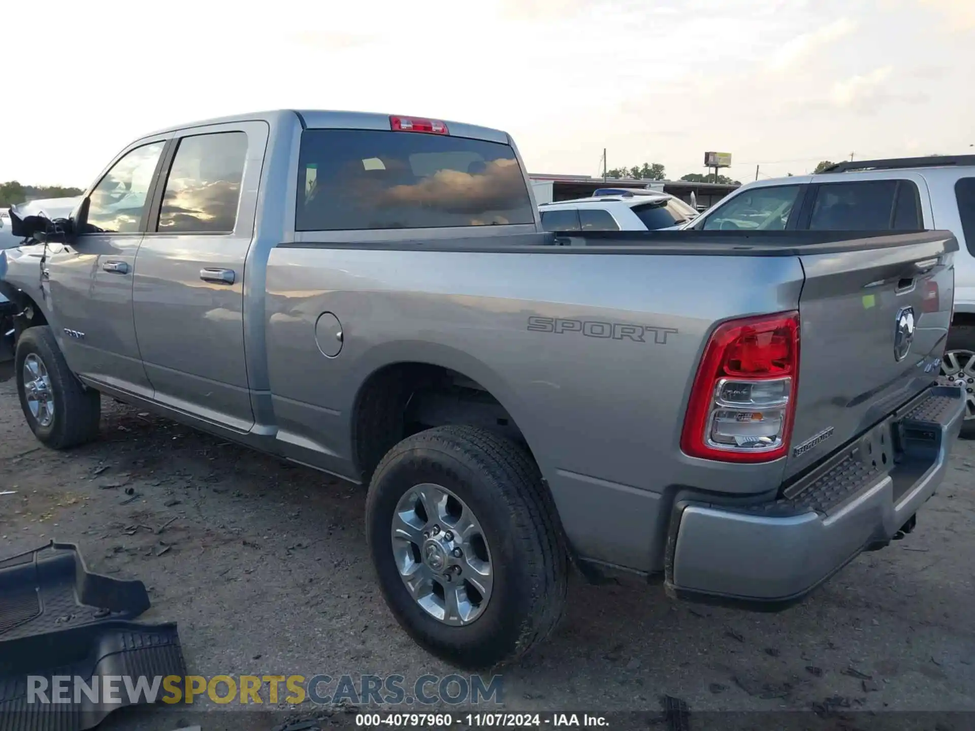 3 Photograph of a damaged car 3C6UR5DL5RG244946 RAM 2500 2024