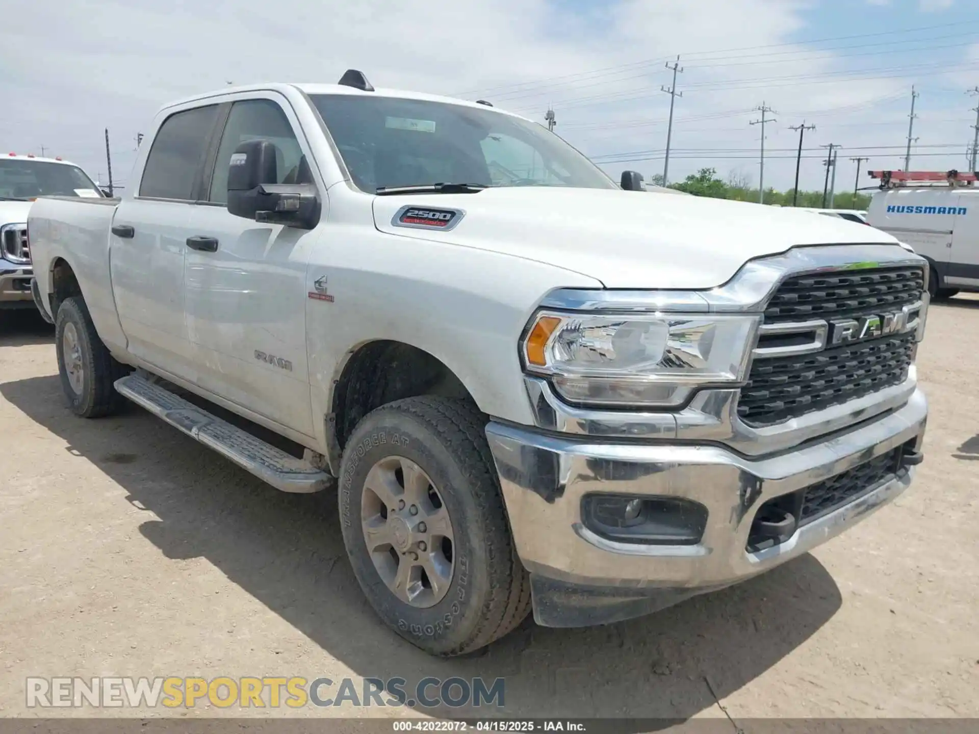 1 Photograph of a damaged car 3C6UR5DL5RG286274 RAM 2500 2024