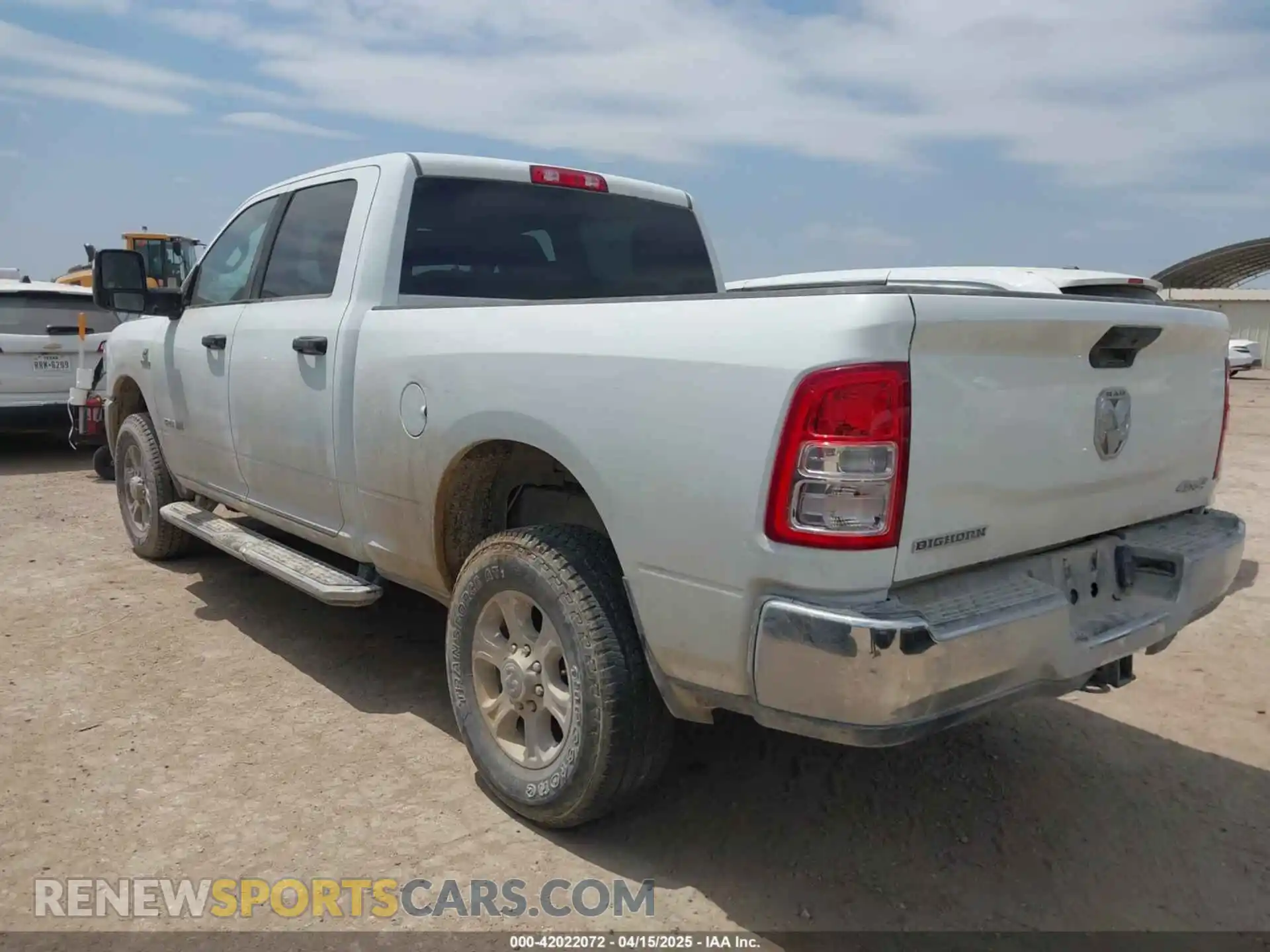 3 Photograph of a damaged car 3C6UR5DL5RG286274 RAM 2500 2024