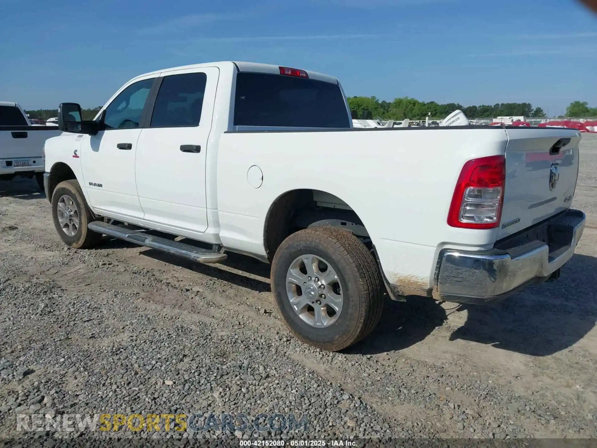 3 Photograph of a damaged car 3C6UR5DL5RG291586 RAM 2500 2024
