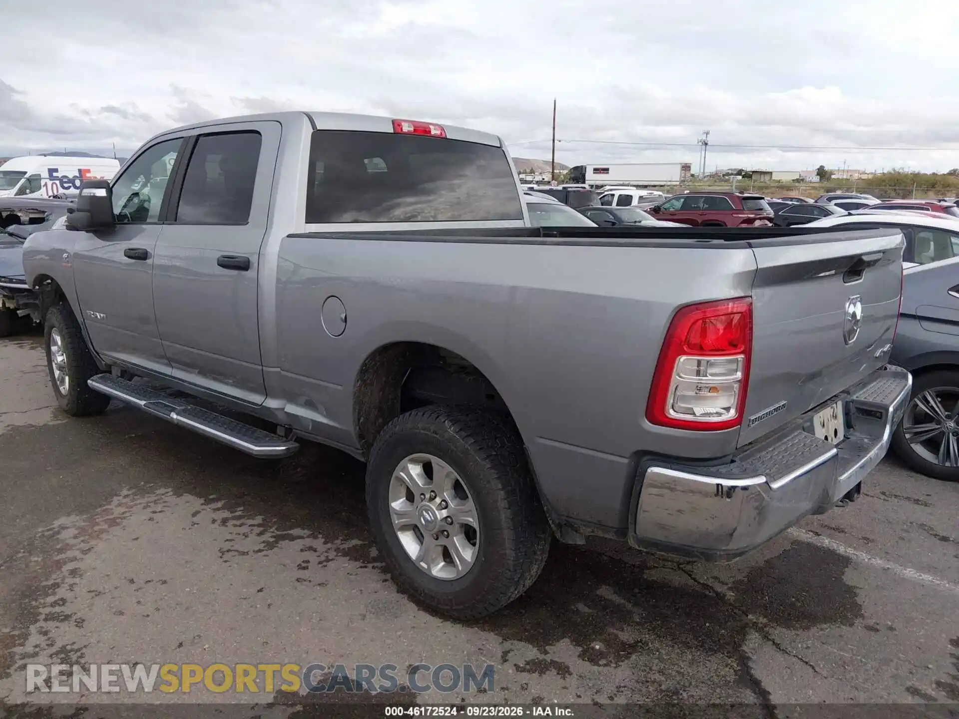 3 Photograph of a damaged car 3C6UR5DL6RG349317 RAM 2500 2024