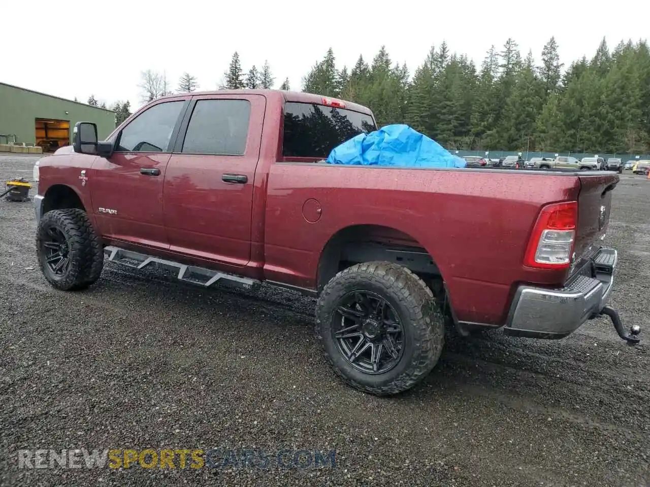 2 Photograph of a damaged car 3C6UR5DL8RG222908 RAM 2500 2024
