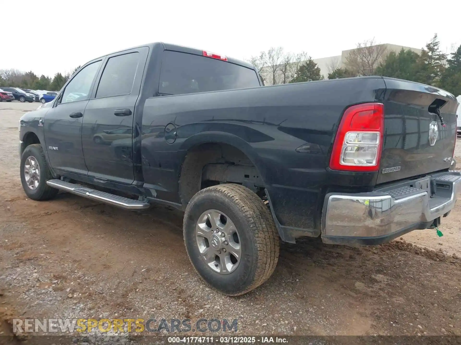 3 Photograph of a damaged car 3C6UR5DL8RG313936 RAM 2500 2024