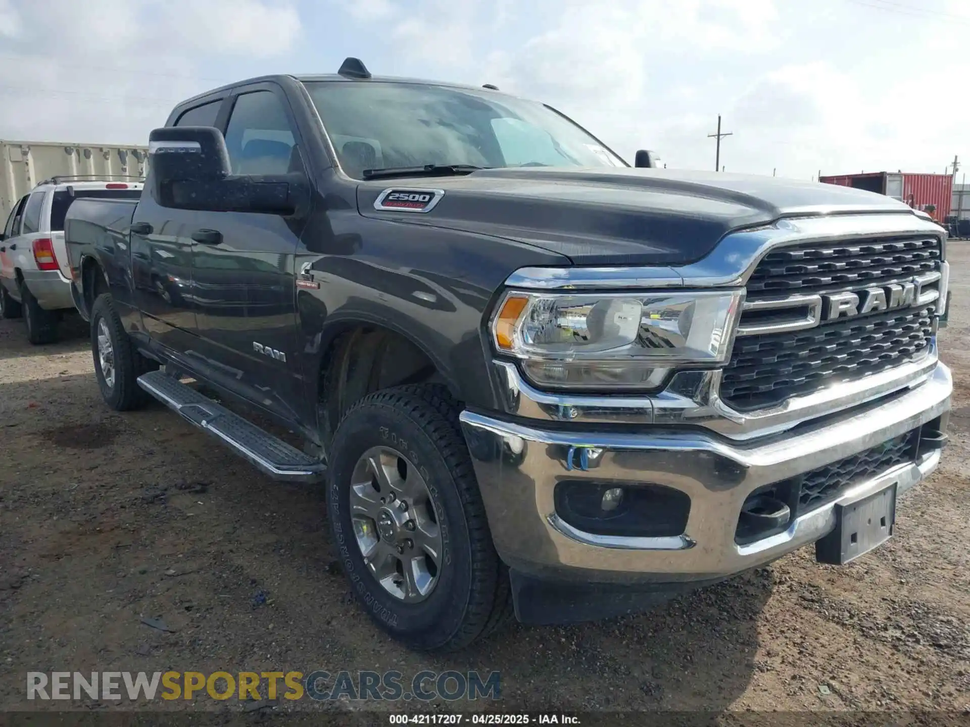 1 Photograph of a damaged car 3C6UR5DL8RG336343 RAM 2500 2024