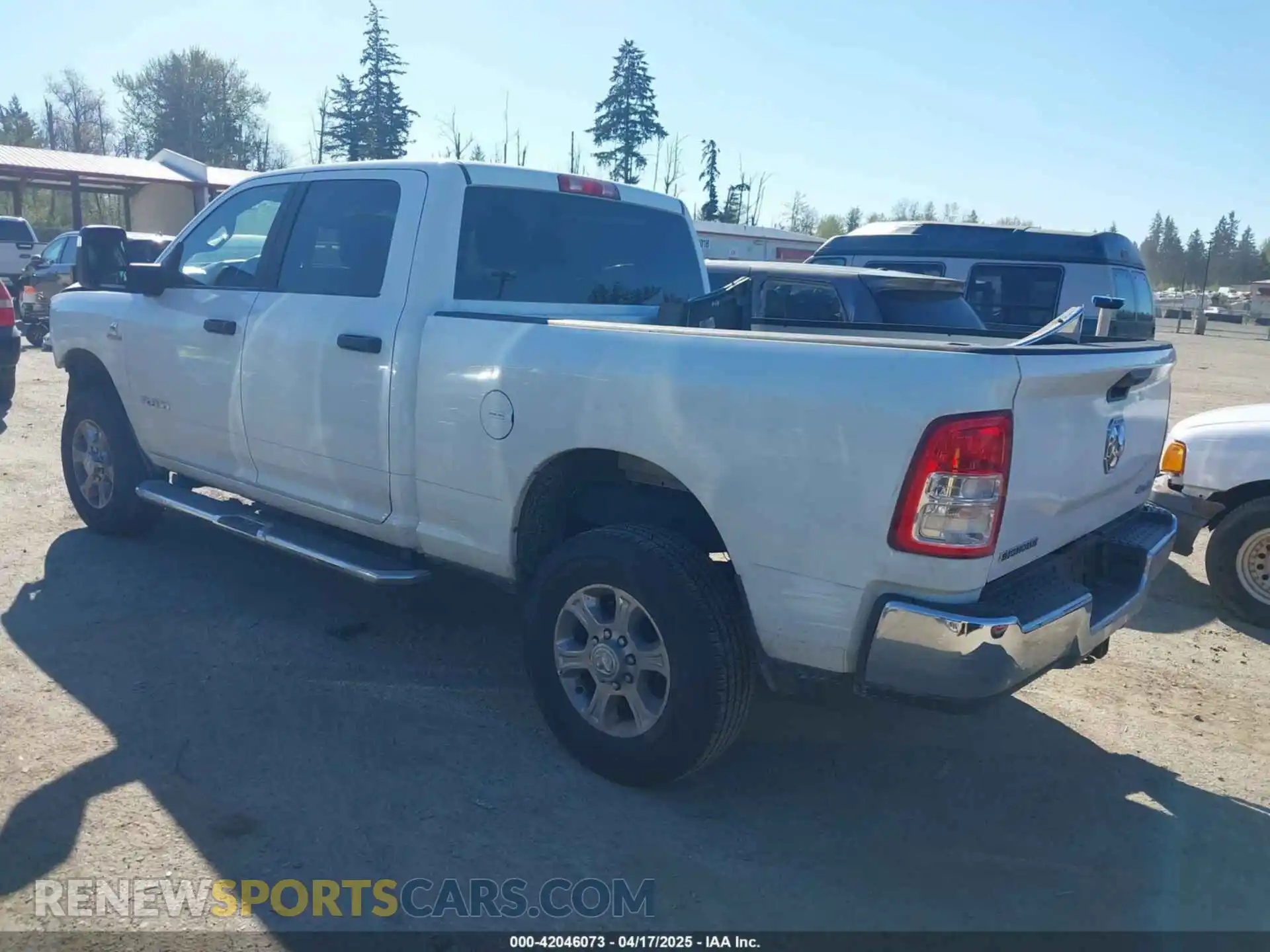 3 Photograph of a damaged car 3C6UR5DL9RG303433 RAM 2500 2024