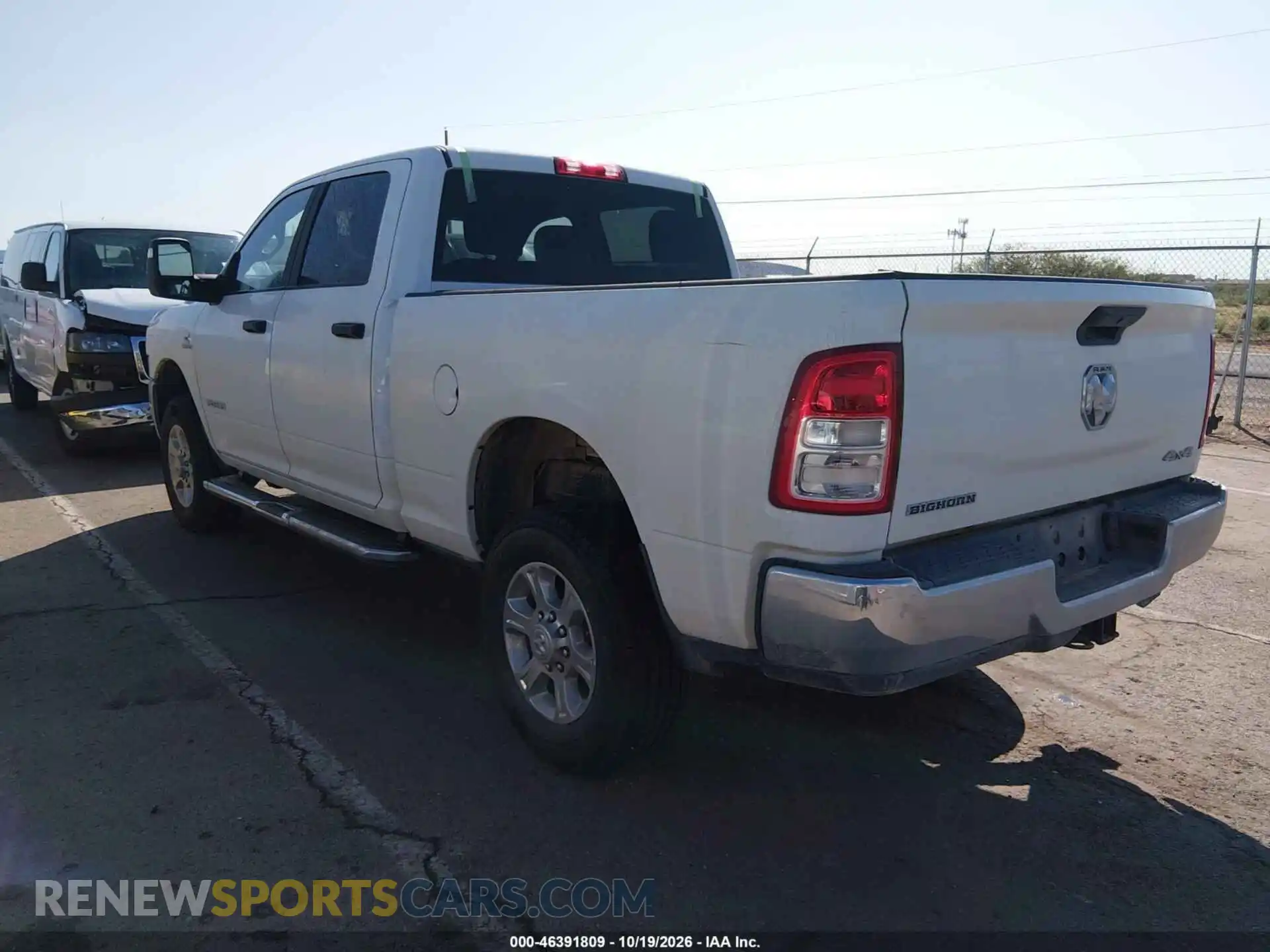 3 Photograph of a damaged car 3C6UR5DL9RG343575 RAM 2500 2024
