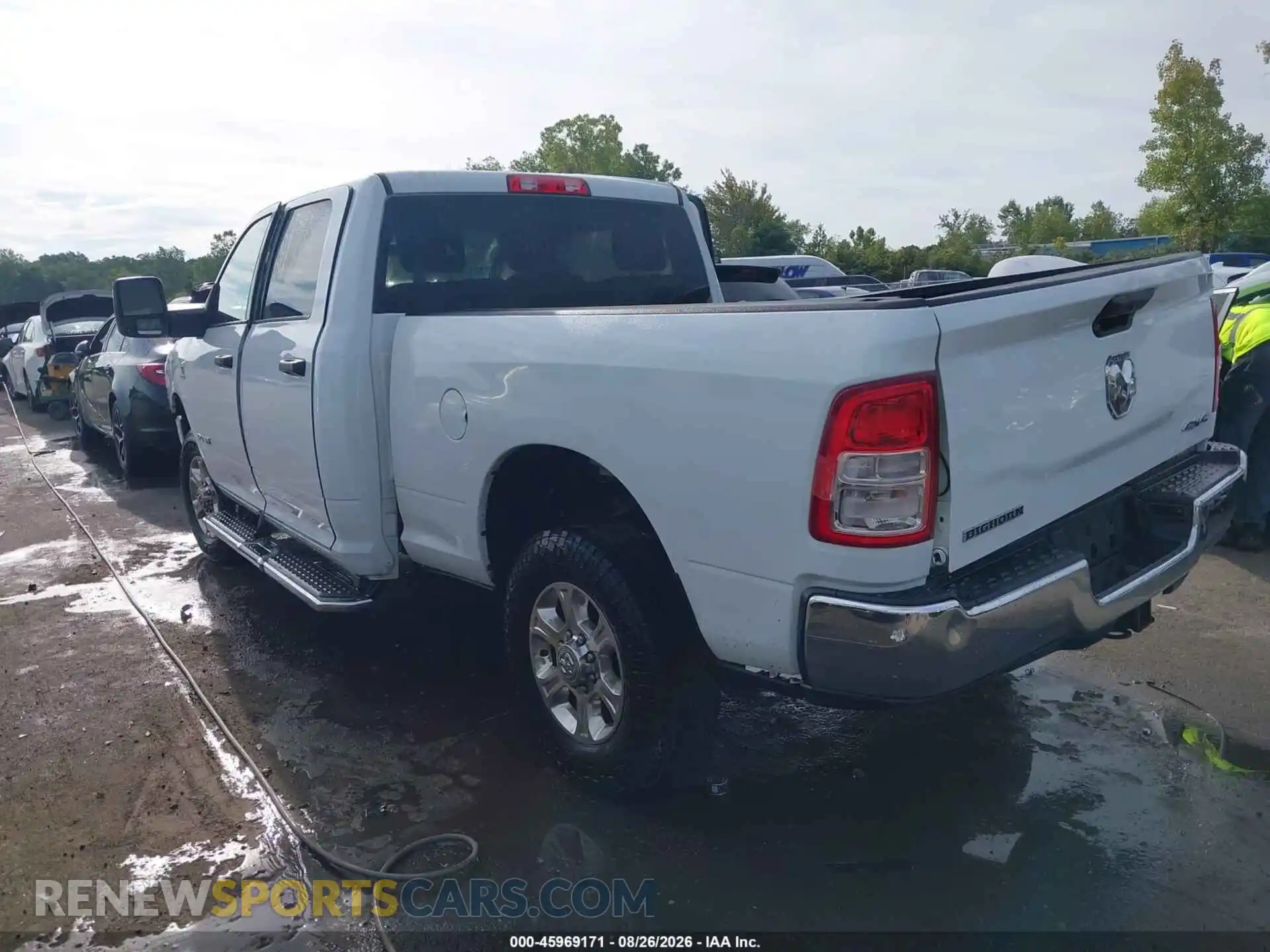 3 Photograph of a damaged car 3C6UR5DLXRG153798 RAM 2500 2024