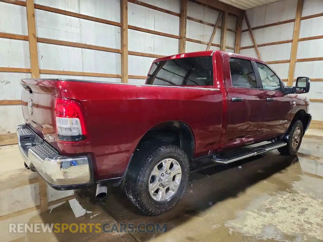 3 Photograph of a damaged car 3C6UR5DLXRG348865 RAM 2500 2024