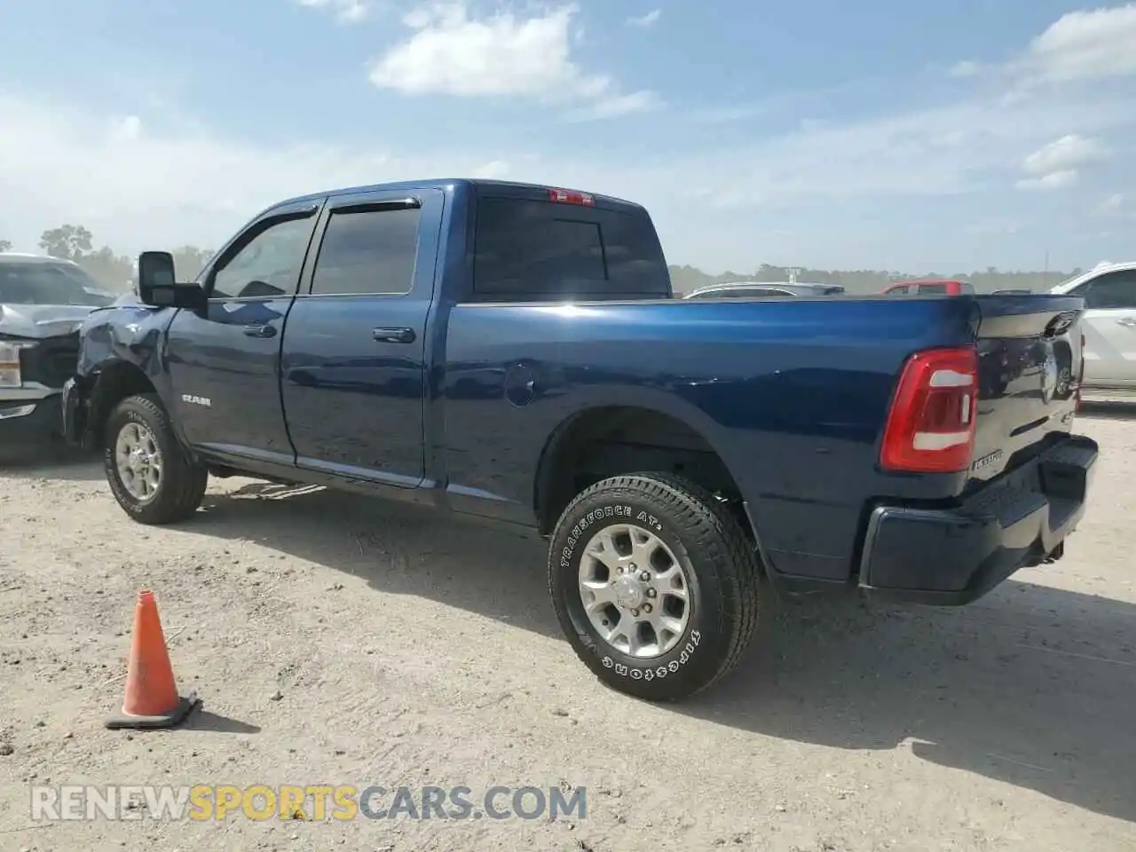 2 Photograph of a damaged car 3C6UR5FJ3RG351408 RAM 2500 2024